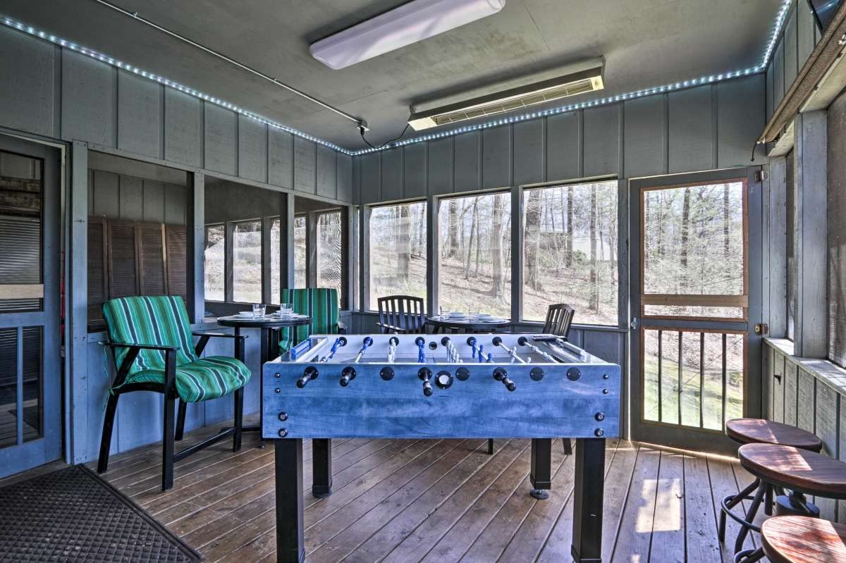 Weatherproof, Indoor & Outdoor - Premium Soccer Table for Game Room, Bars, and Patios customer photo 1
