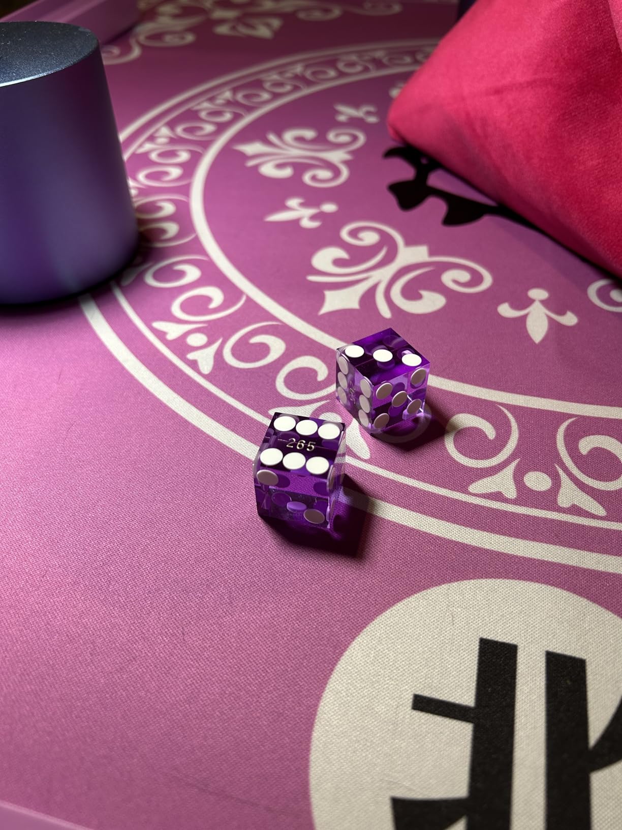 GSE Games & Sports Expert AAA Grade 19mm Pro Vegas Casino Style Craps Dice Set of 5 customer photo 1