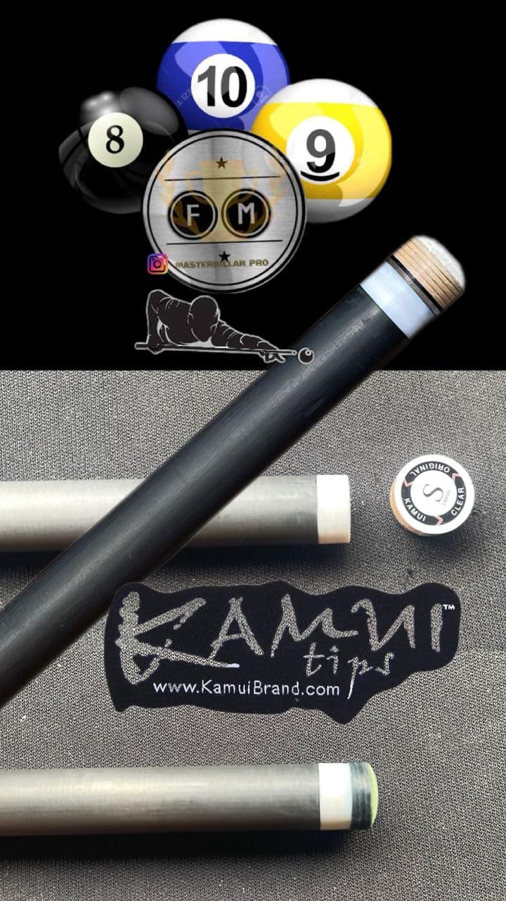 KAMUI Clear Original Laminated Pool Billiard CUE TIP - 1 pc (Soft, 14 mm) customer photo 1