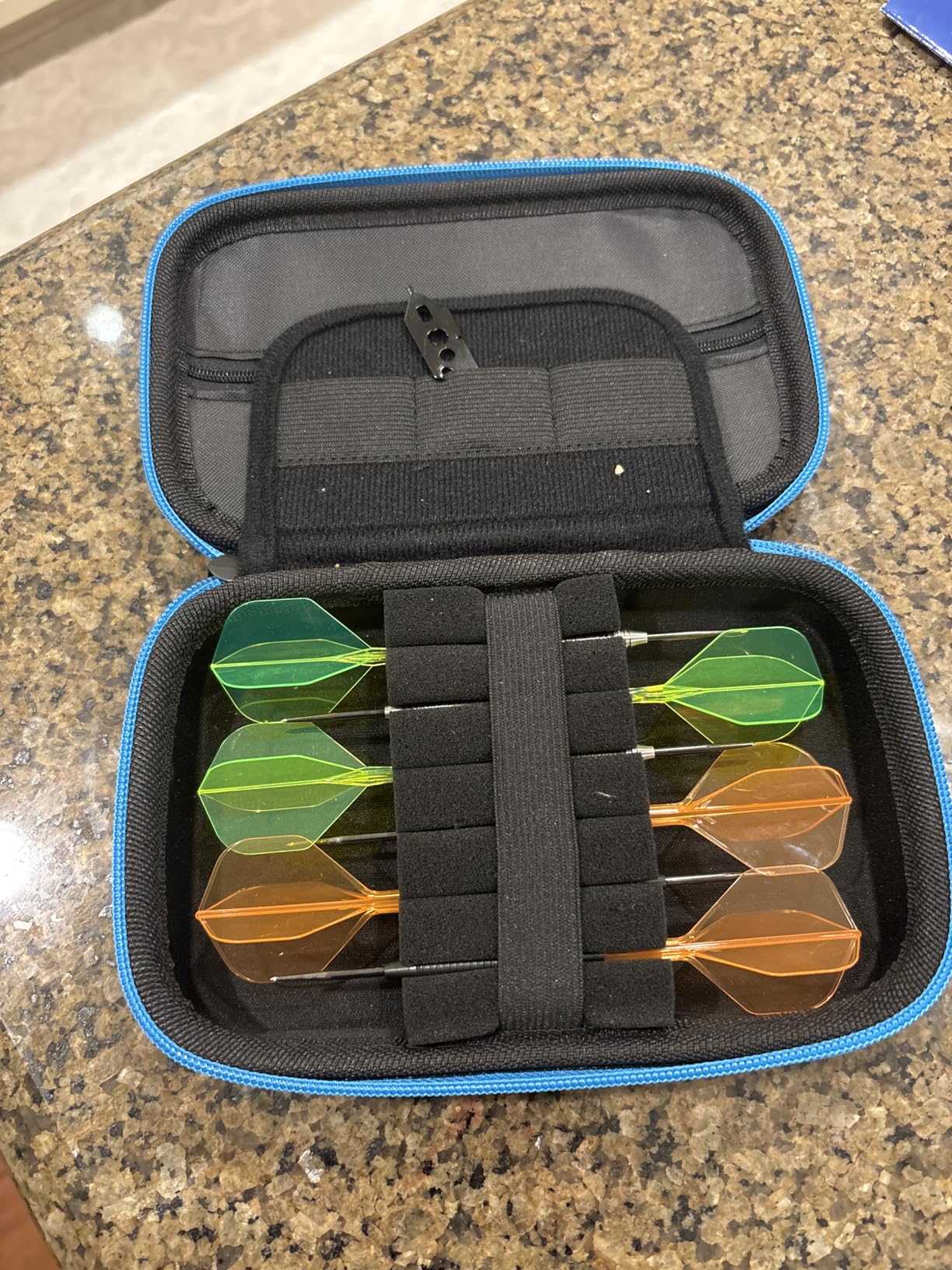 Casemaster Sentinel EVA Foam Shell Dart Case, Holds 6 Darts and Extra Accessories, Tips, Shafts and Flights customer photo 1