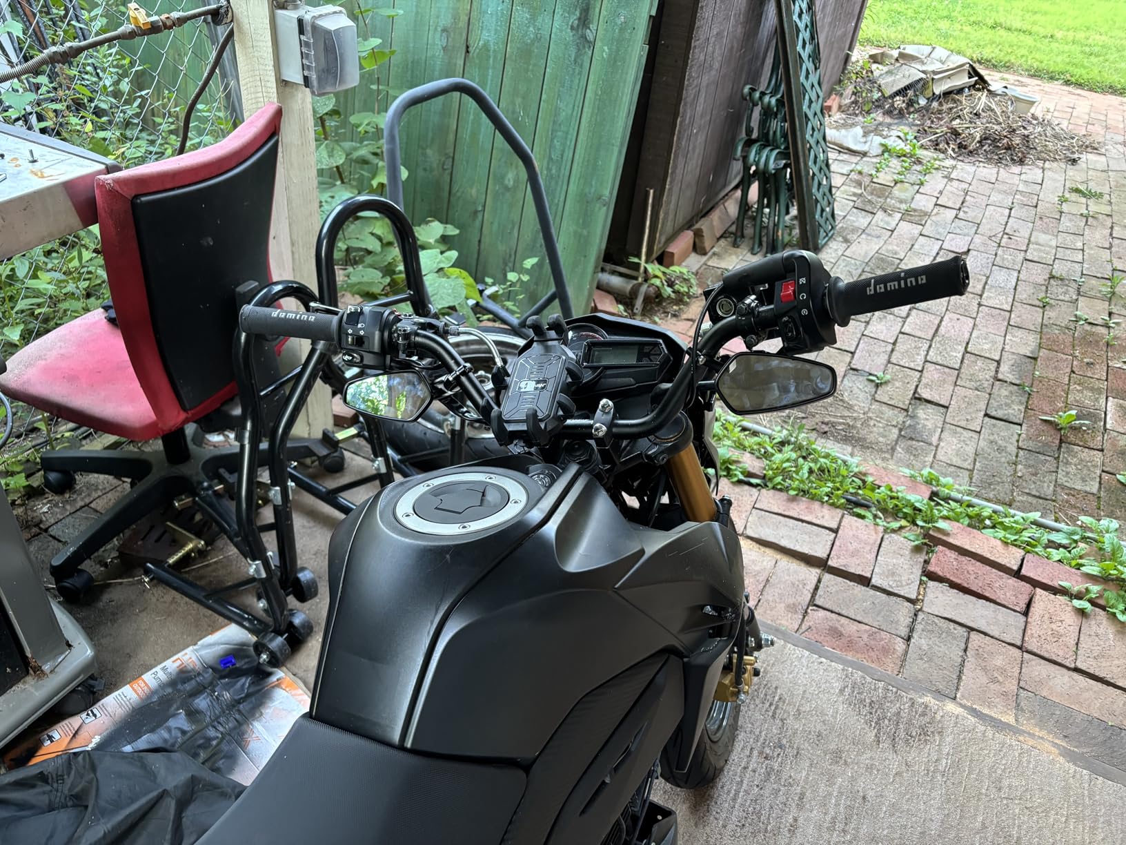 MICTUNING Motorcycle Mirrors - 7/8
