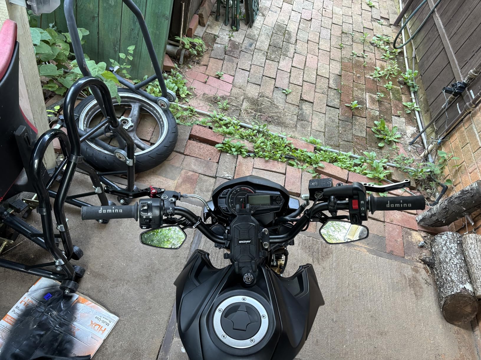 MICTUNING Motorcycle Mirrors - 7/8