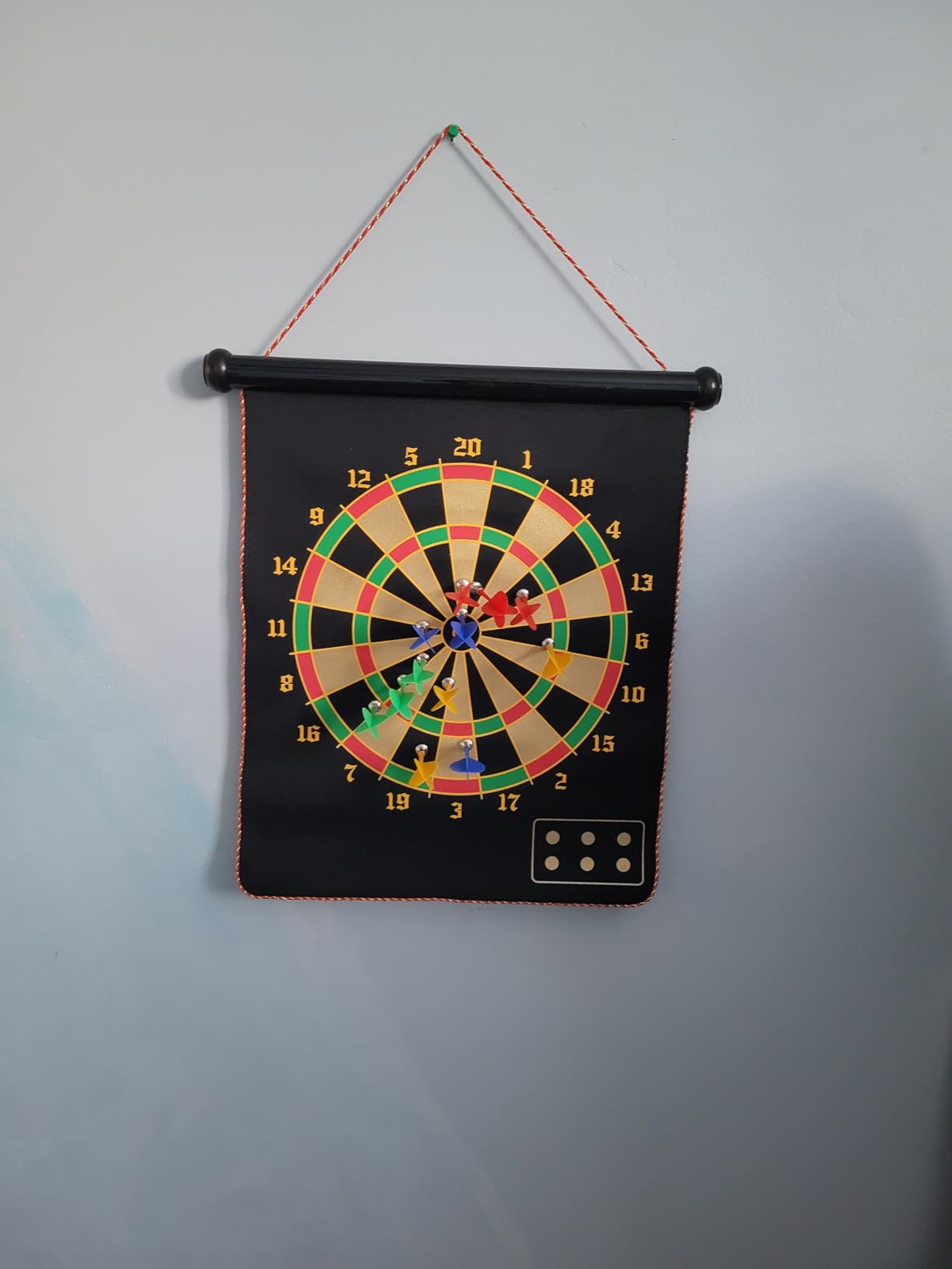Mixi Magnetic Dart Board Outdoor Game for Kids with 12 Darts, Best Toys Gifts for Teenage Boys Girls Age 5 6 7 8 9 10 11 12 13 14 15 16 Years customer photo 2