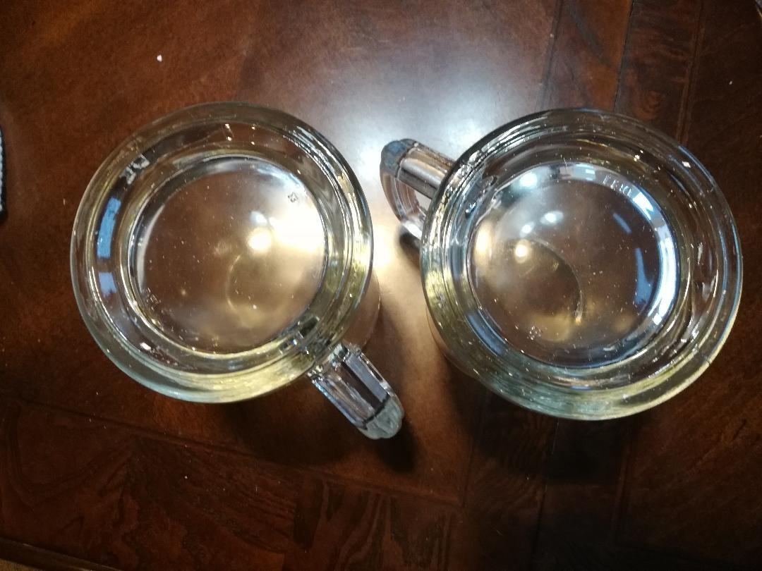 KooK Beer Mugs, Glasses Set of 4, 12.7 Oz, Clear Large Mugs, Gift for Men, With Handles, Large Drinking Cups for Tea, Coffee, Root Floats, Dishwasher and Refrigerator Safe, Durable customer photo 2
