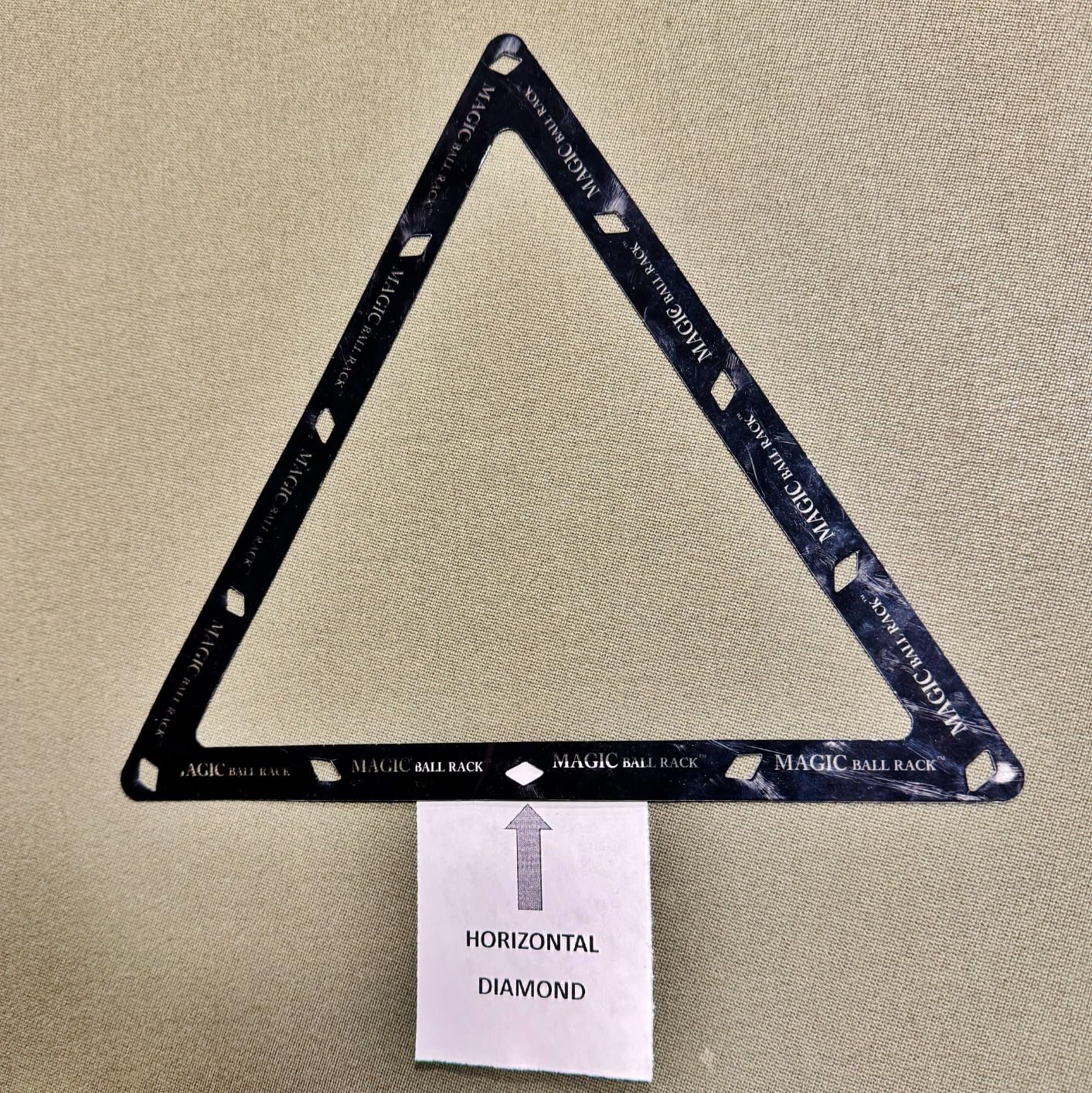 The Original Magic Billiard Ball Rack Combo 8 and 9-10 Ball Duo-Pack customer photo 1