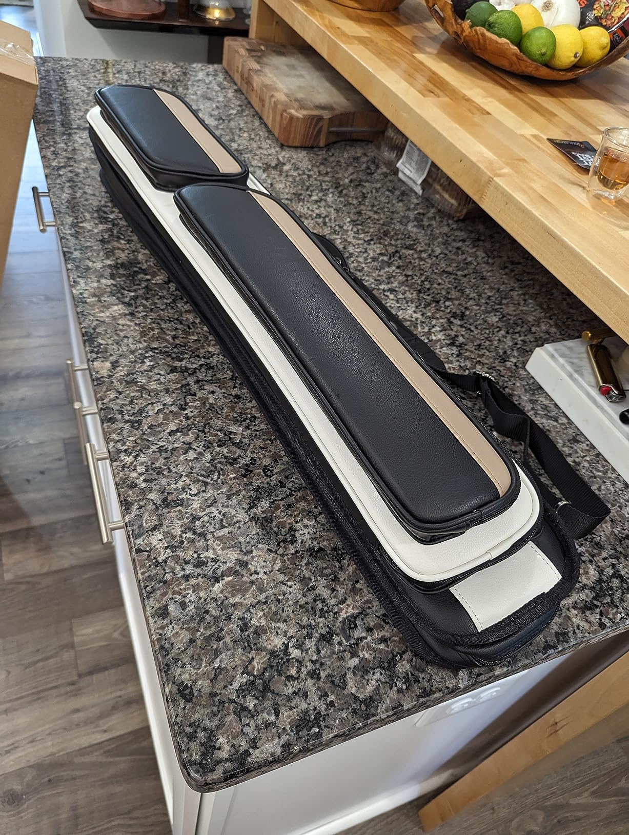LUCASI Pro Series Pool Cue Case - Holds 4 Butts, 8 shafts, Jump Cue & More customer photo 2
