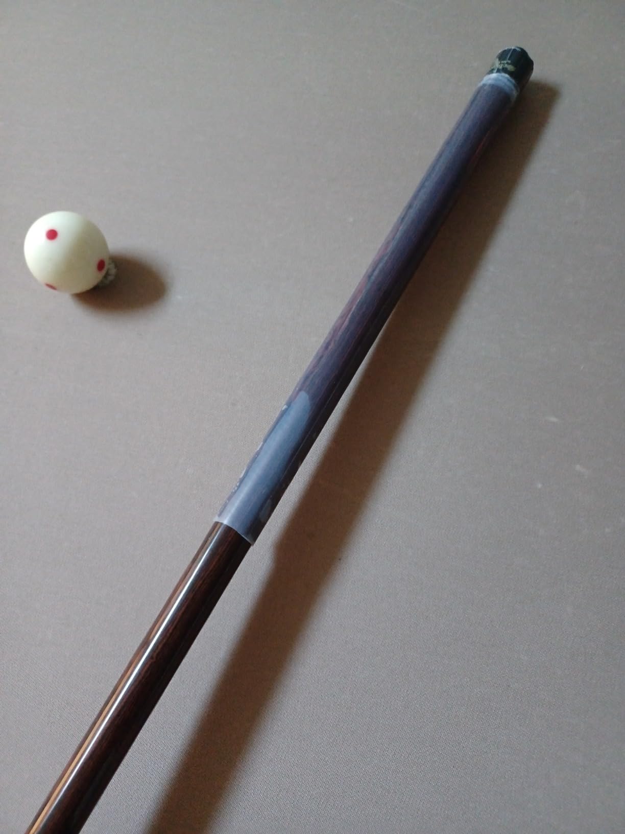 Longoni Murano Premium Transparent Silicone Billiard Pool Cue Handgrip Wrap customer photo 2