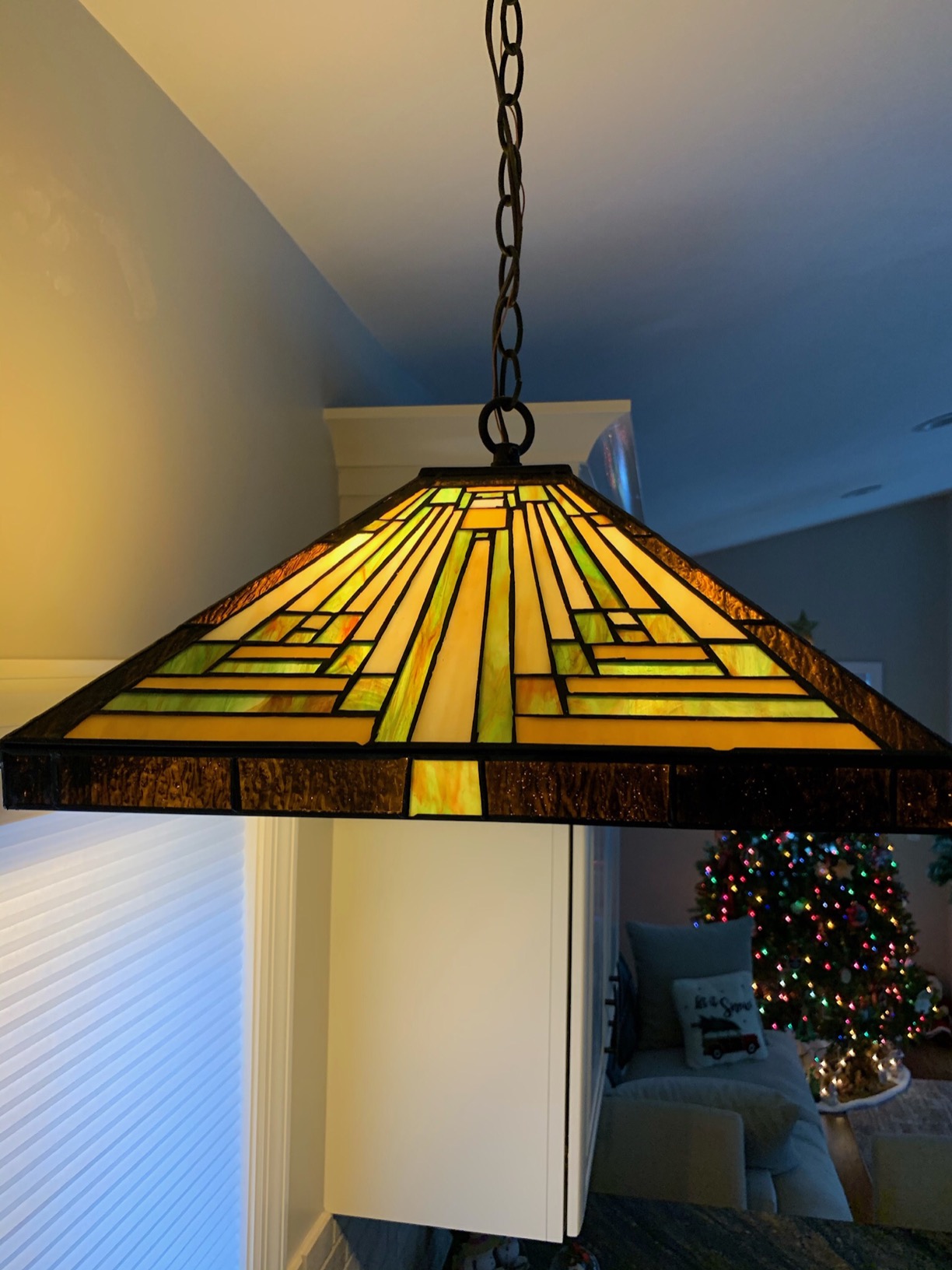 Capulina Tiffany Lamp Stained Glass Pendant Lights 16