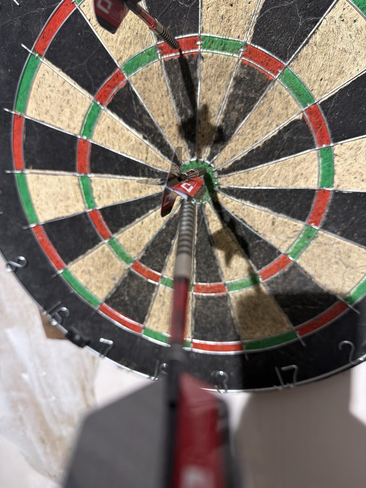 RED DRAGON Javelin Black 22g, 24g - Tungsten Steeltip Darts Set with Flights and Stems customer photo 1