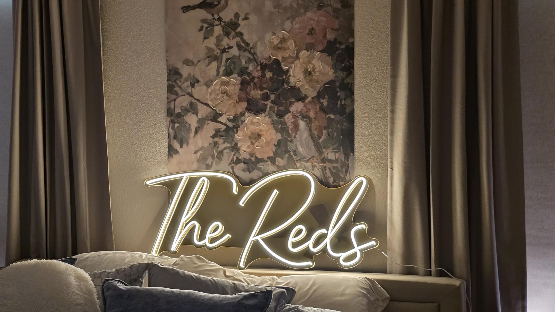 LC Sign Custom Neon Sign, LED Name Signs Customizable for Wedding Events Prom, Personalized Led Neon Light Gifts for Bedroom Wall Decor, Office Coffee Bar Shop Business Signs customer photo 1