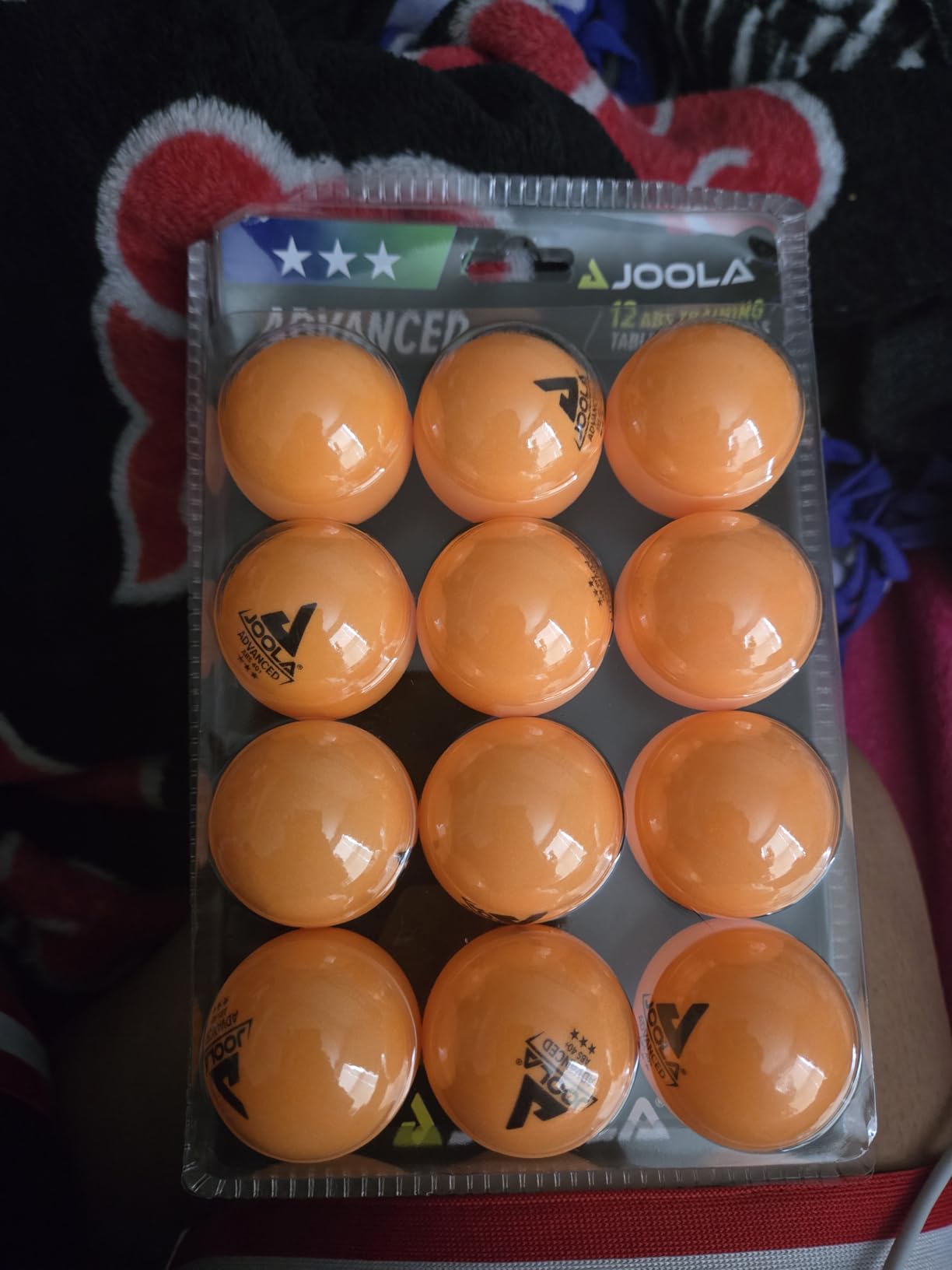 JOOLA Training 3 Star Table Tennis Balls - 40+mm Regulation Bulk Ping Pong Balls for Competition and Recreational Play - Fun as a Cat Toy - Indoor and Outdoor Compatible customer photo 1
