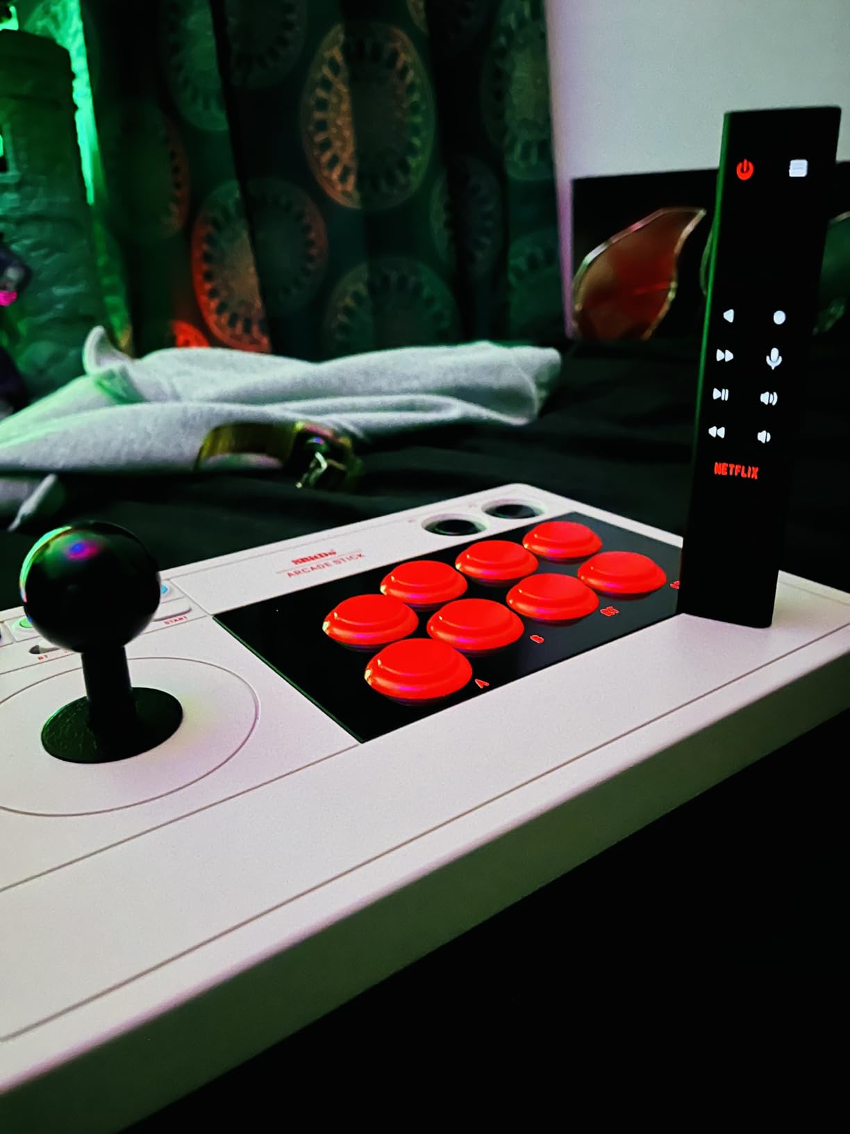 8Bitdo Arcade Stick for Switch & Windows, Arcade Fight Stick Support Wireless Bluetooth, 2.4G Receiver and Wired Connection customer photo 1