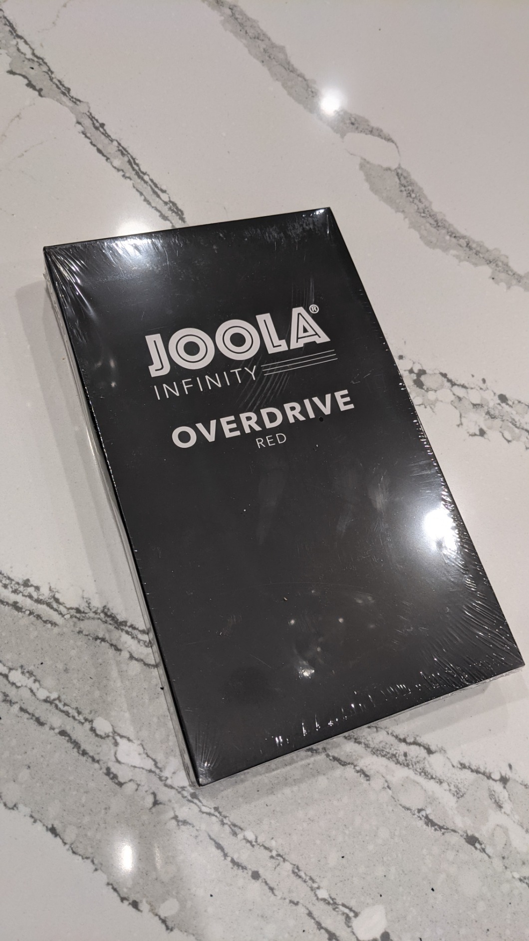 JOOLA Infinity Overdrive - Professional Performance Ping Pong Paddle with Carbon Technology - Black Rubber on Both Sides - Competition Table Tennis Racket for Advanced Training - Extreme Speed customer photo 2