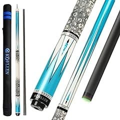 3 Cushion Carom Cue Professional Carbon Fiber Pool Cue Stick Low Deflection 56-inch Radial Pin Joint Inlaid Ring with 12mm Tip for Adults customer photo 2