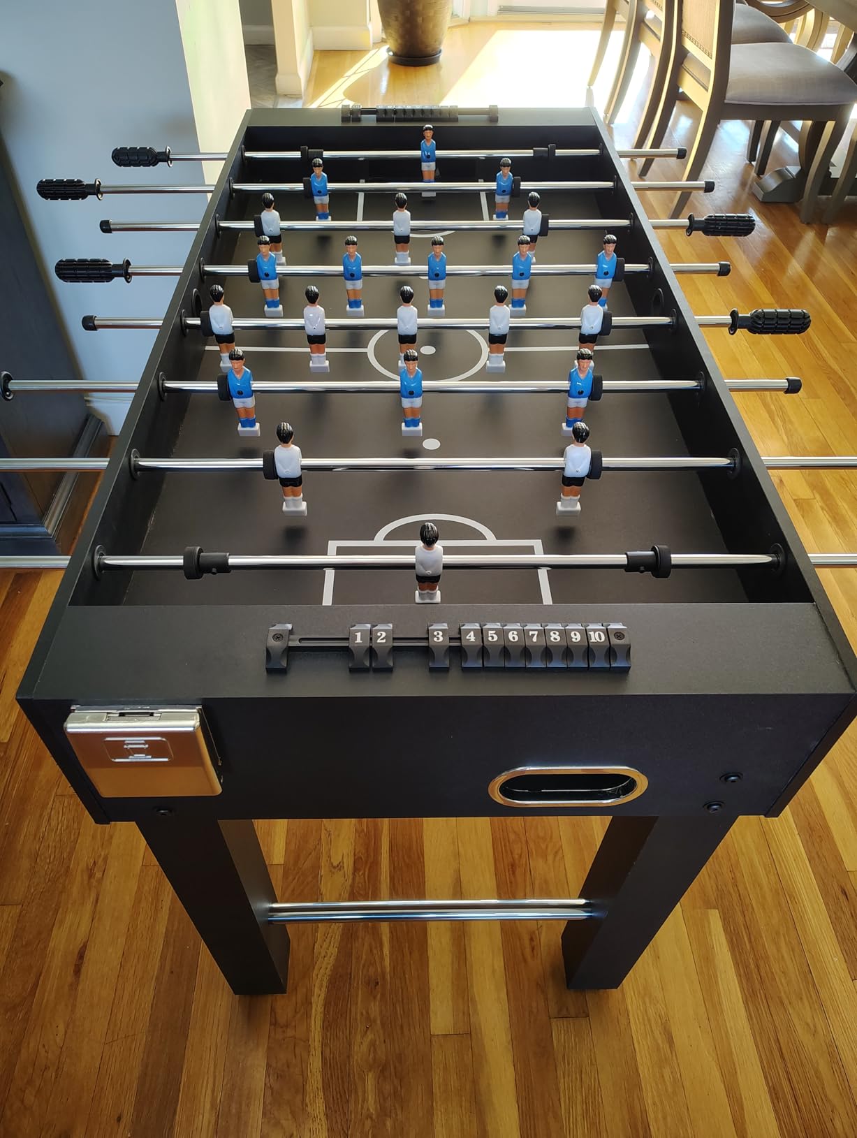 SereneLife 48in Competition Sized Foosball Table for Home, Arcade Game Room customer photo 1