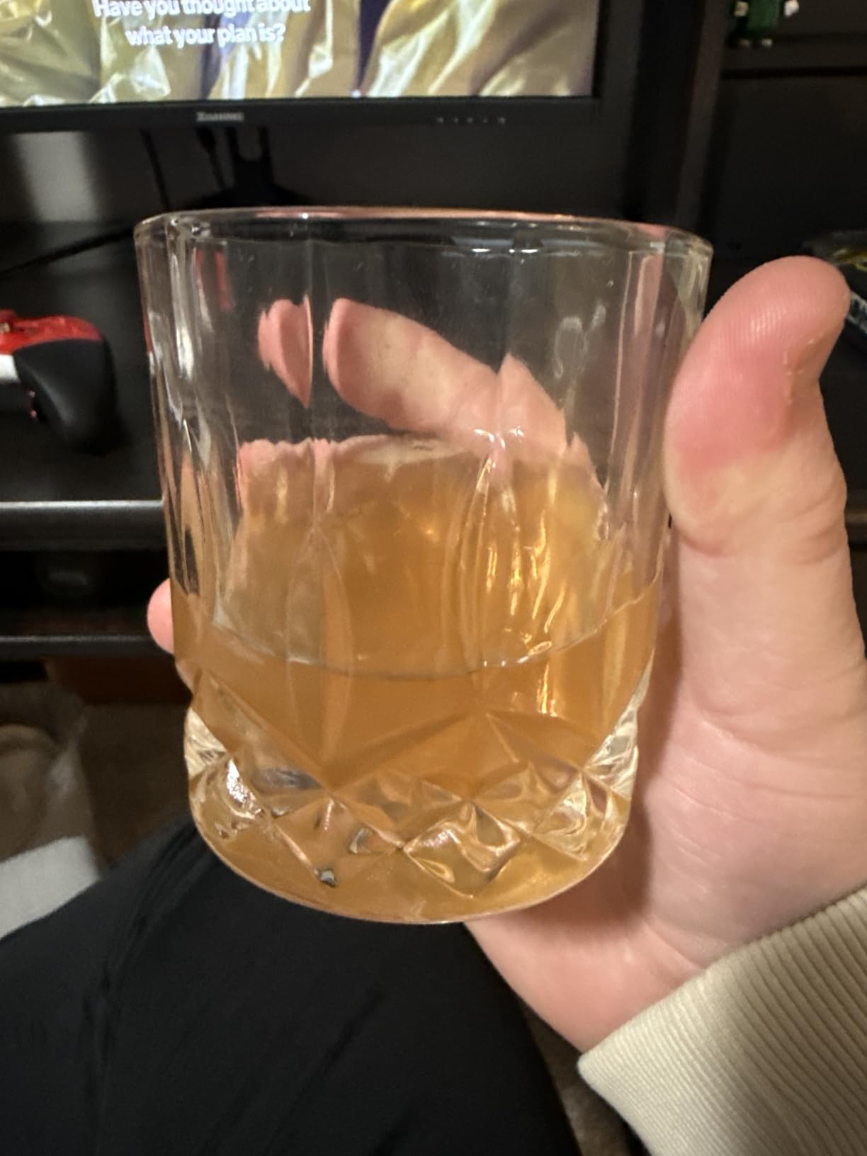 Whiskey Rocks Glass, Set of 4 (2 Crystal Bourbon Glasses, 2 Round Big Ice Ball Molds) In Gift Box - 10 Oz Old Fashioned Glasses for Scotch Cocktail Rum Cognac Vodka Liquor, Unique Gifts for Men customer photo 2