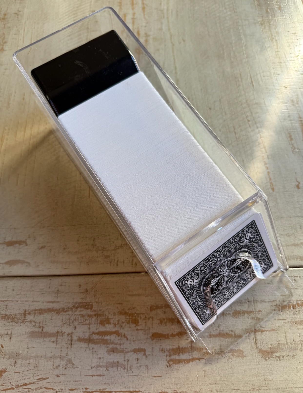 SEETOOOGAMES 4 Deck Clear Blackjack Dealing Shoe customer photo 1