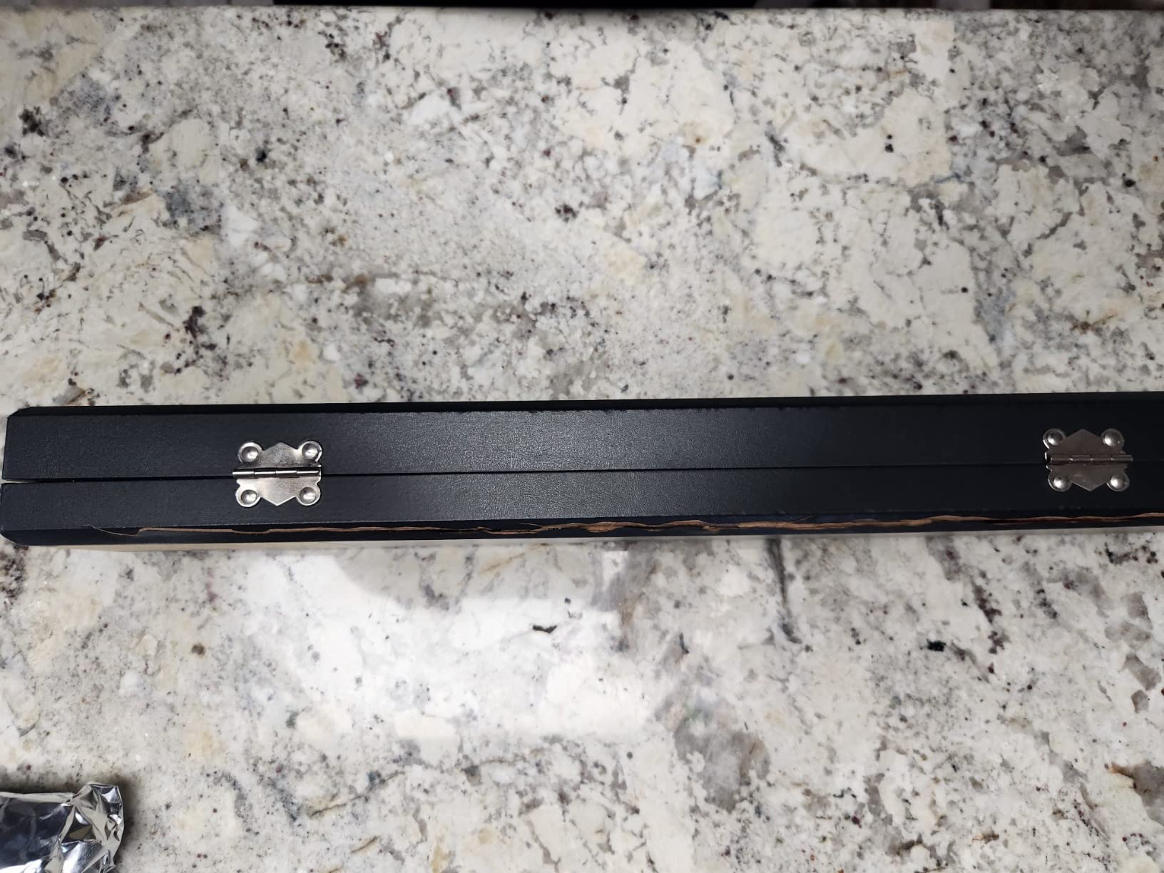 KONLLEN 2.0 Carbon Fiber Pool Cue, Low Deflection Shaft with Pro Taper, Ebony Inlay Design, 12.5mm / 11.8mm Tip, Adjustable Weight System customer photo 2