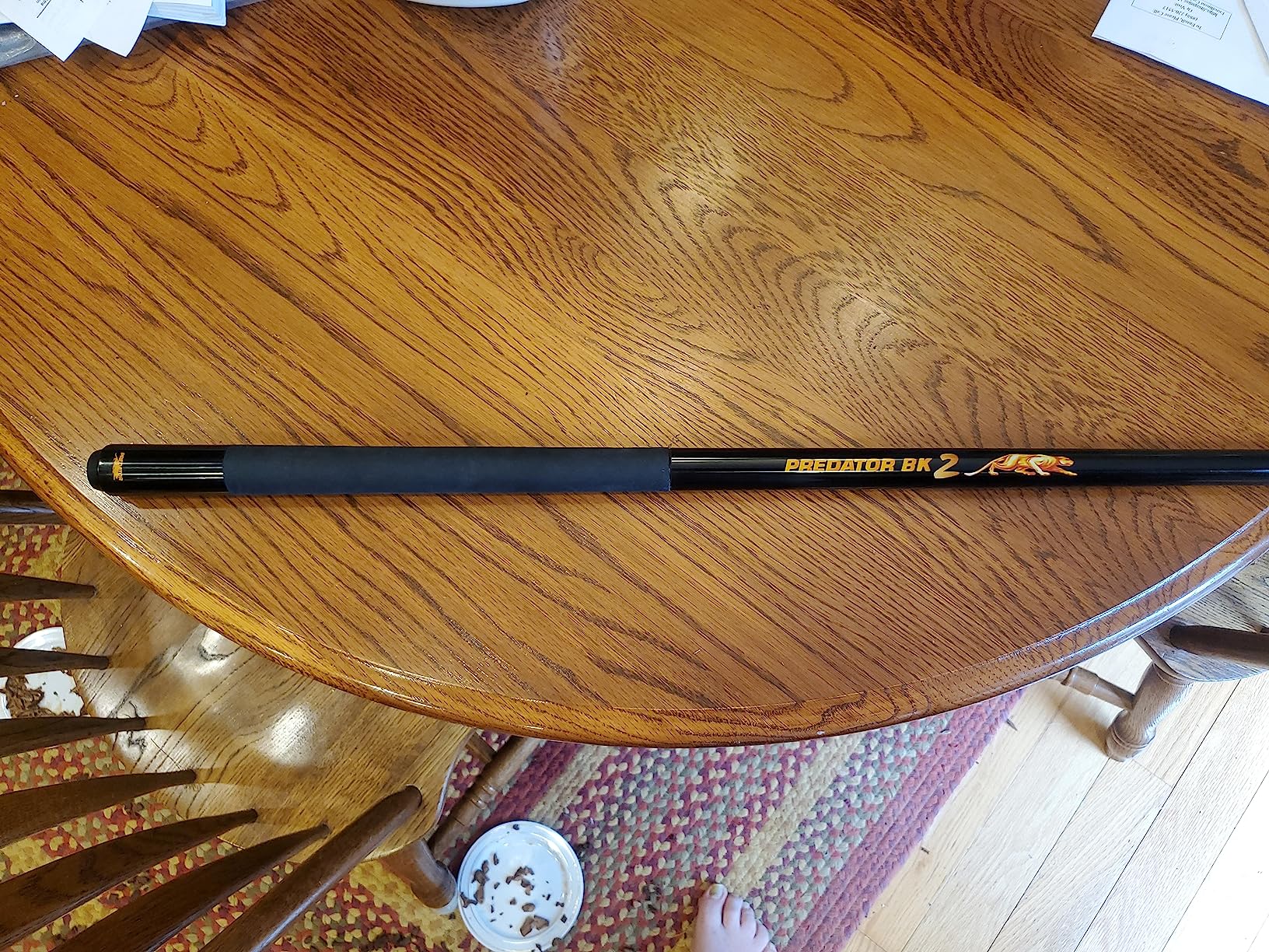 TigerProducts Tiger Real Rubber Billiard Pool Cue Hand Grip Wrap Black customer photo 2