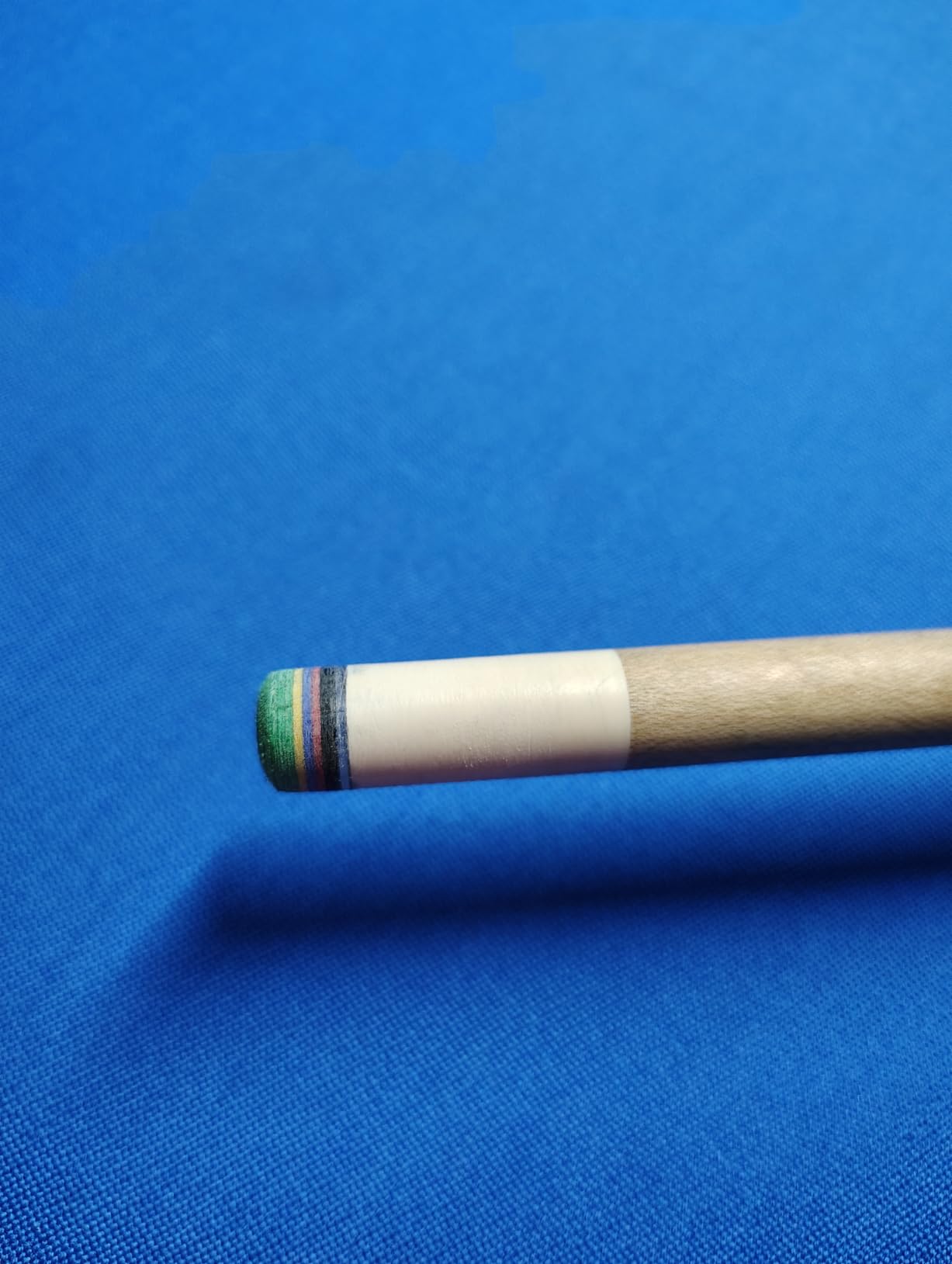KONLLEN Pool Cue Tips 9 Layers Rainbow Billiards Tip (Hardness SX/SS/S/M/MH/H) (Size 11mm/14mm) Pool Cue Tip with Transparent Gasket Billiards Cue Accessories customer photo 1