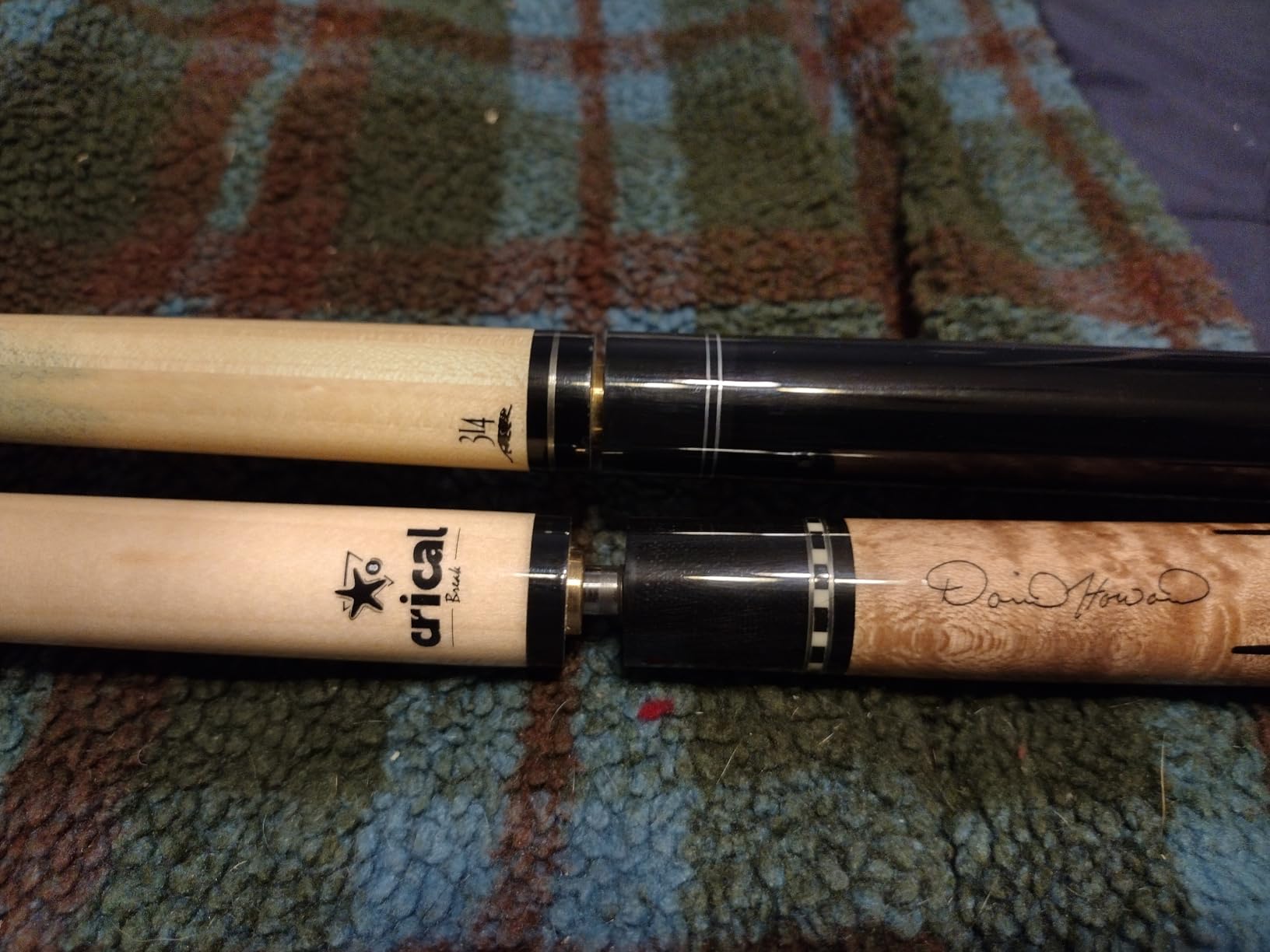CRICAL Heavy Hitter Jump Break Cue 3-Pieces 54inch Short Maple Break Jump Cue with 13.5mm Tip Punch Cue Professional Jump Cue Billiard Pool Stick customer photo 2