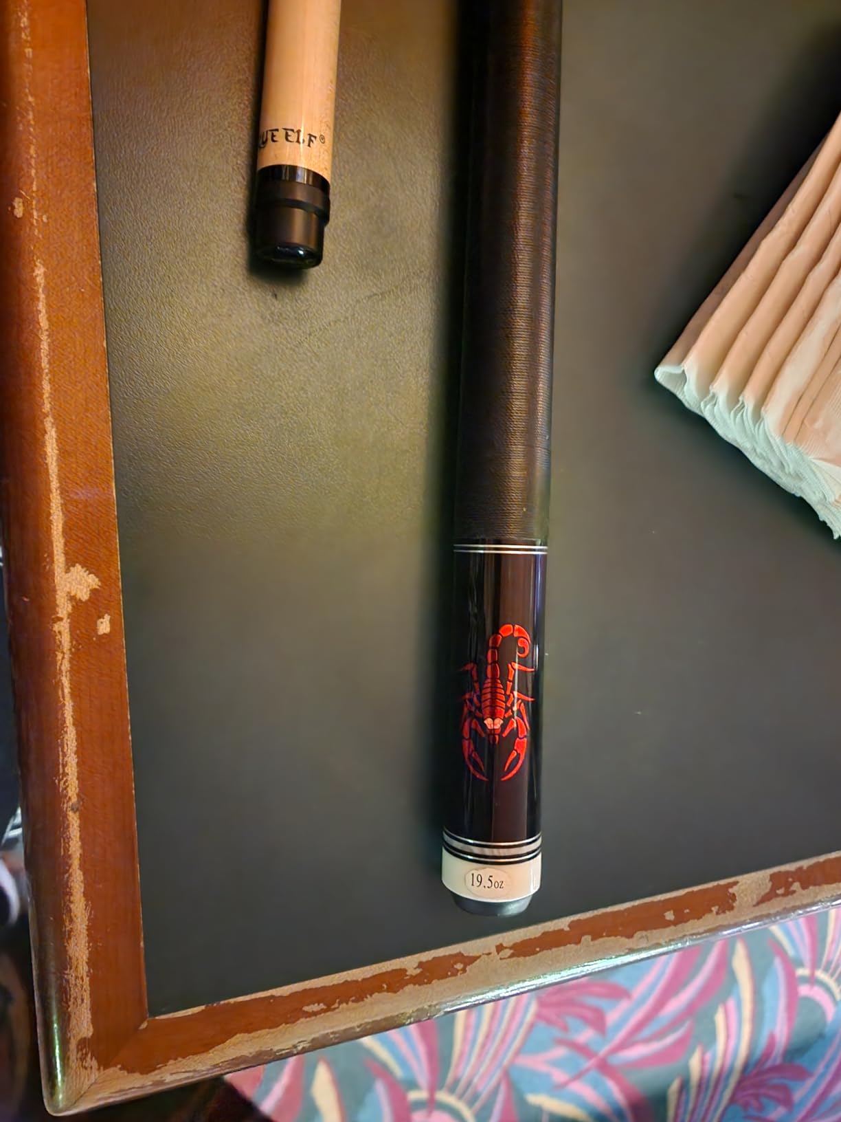 Pool Cue Stick, Billiard Cue Sticks with Hard Case Low Deflection Shaft Professional Billiard Pool Cues Sticks 19.5-21 oz Cue Stick customer photo 1
