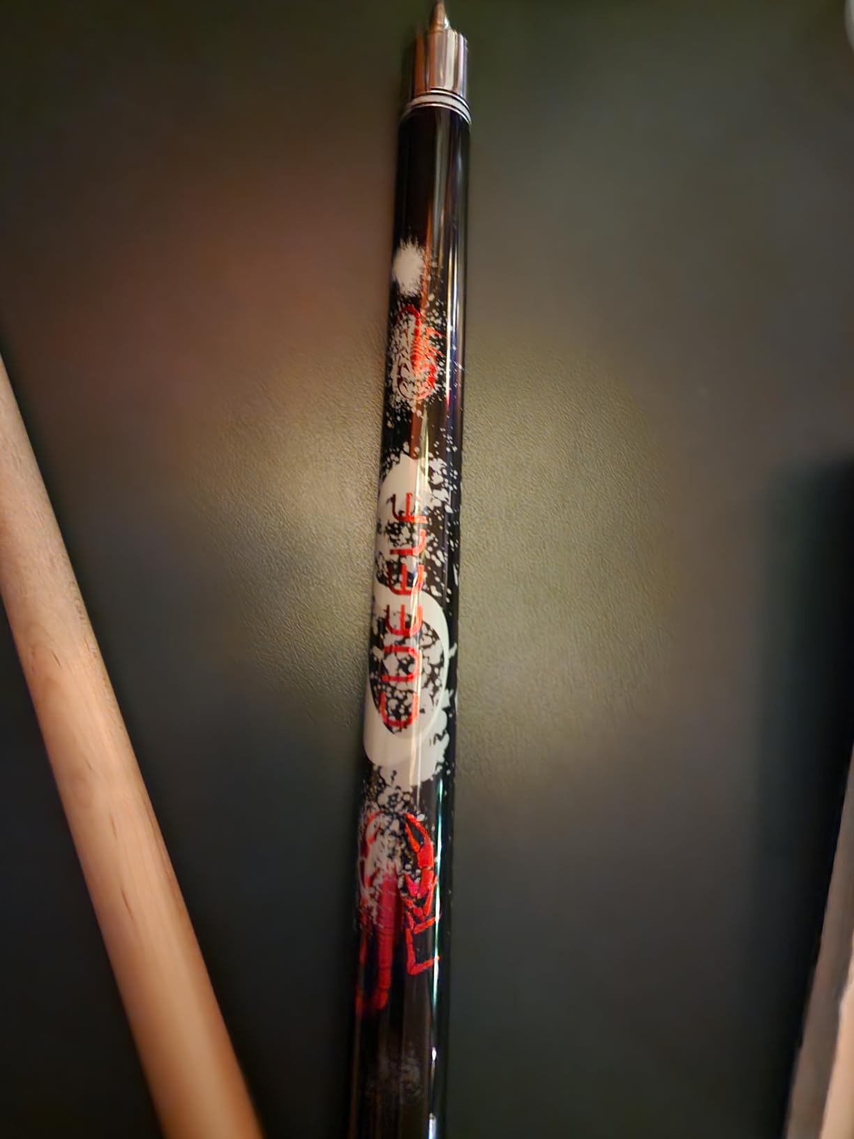 Pool Cue Stick, Billiard Cue Sticks with Hard Case Low Deflection Shaft Professional Billiard Pool Cues Sticks 19.5-21 oz Cue Stick customer photo 2