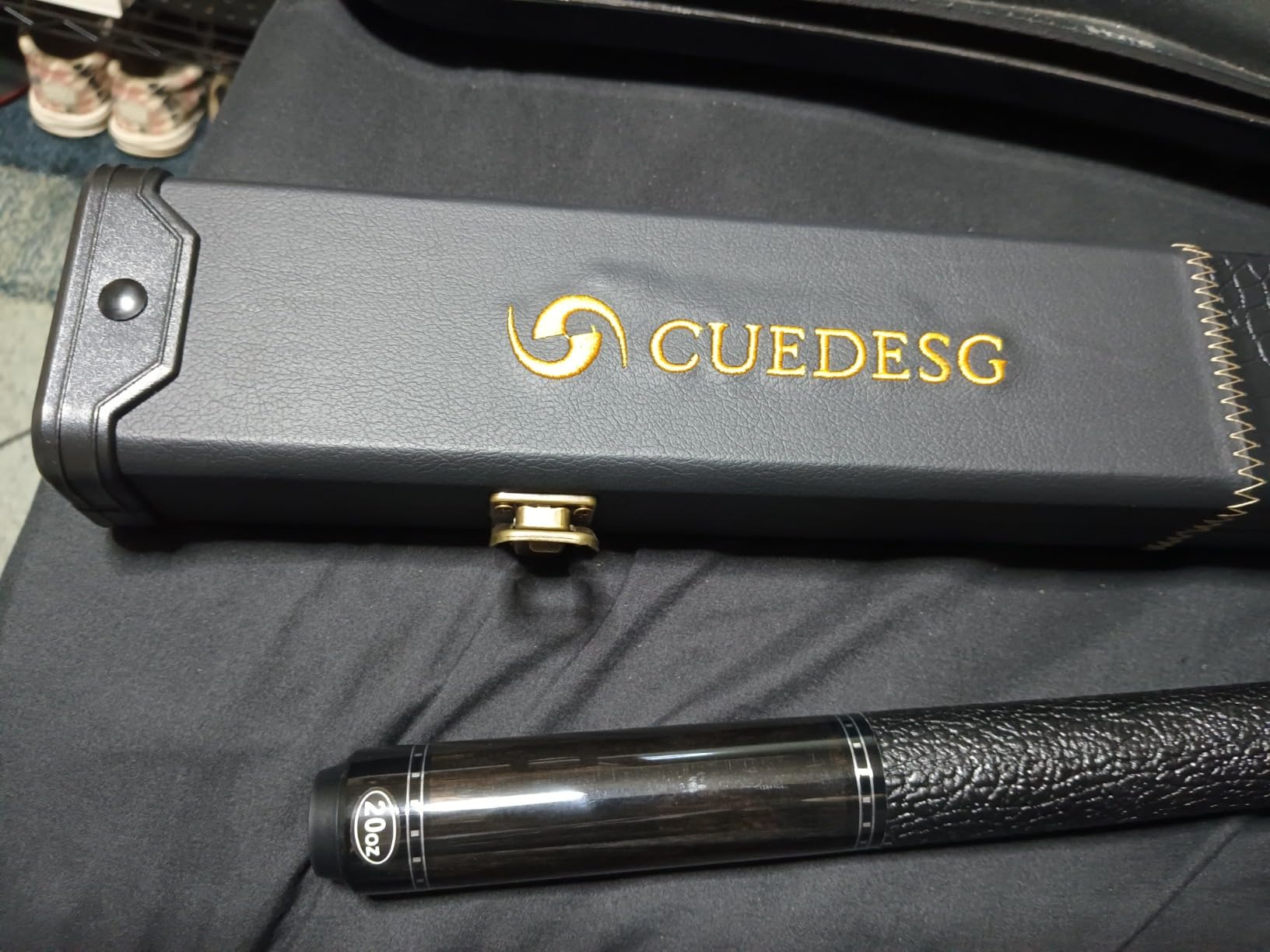 Carbon Fiber Pool Cue Stick 10.5mm/11.8mm/12.5mm,Low Deflection Pool Stick with Rare Wood Butt,Professional Cue Stick with Box Case customer photo 1