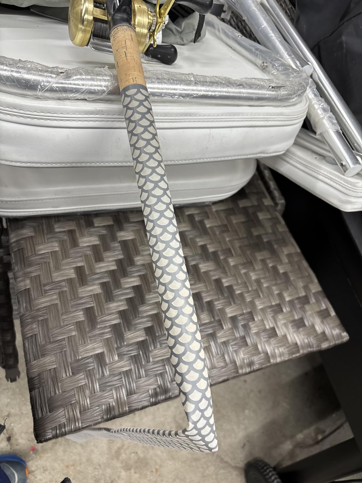 Accering Fishscale Pattern Heat-Shrinkable Tubing Pool Cue Wraps and Grips customer photo 2