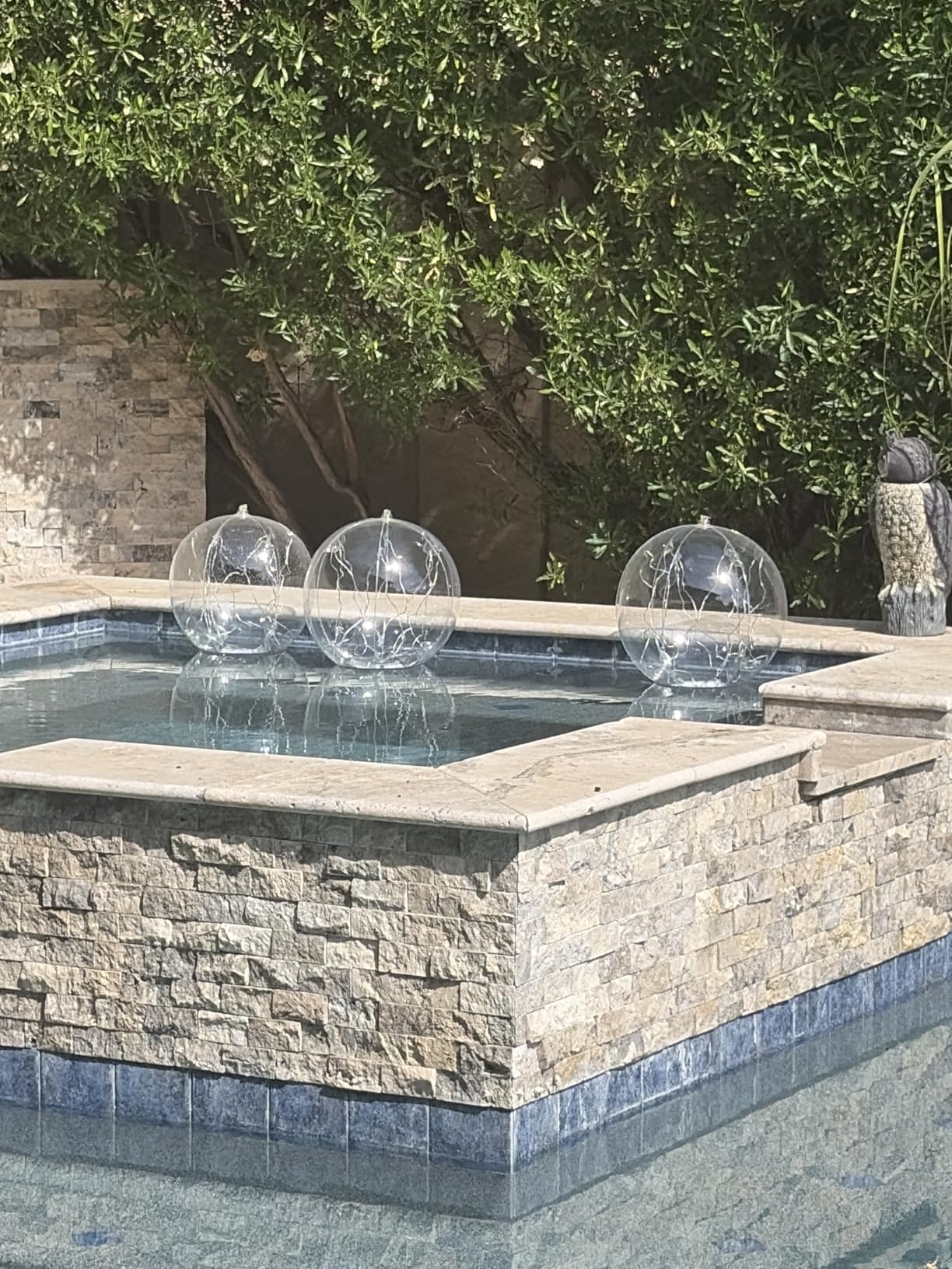 TIALLY Fairy Floating Pool Lights Solar Powered - 14