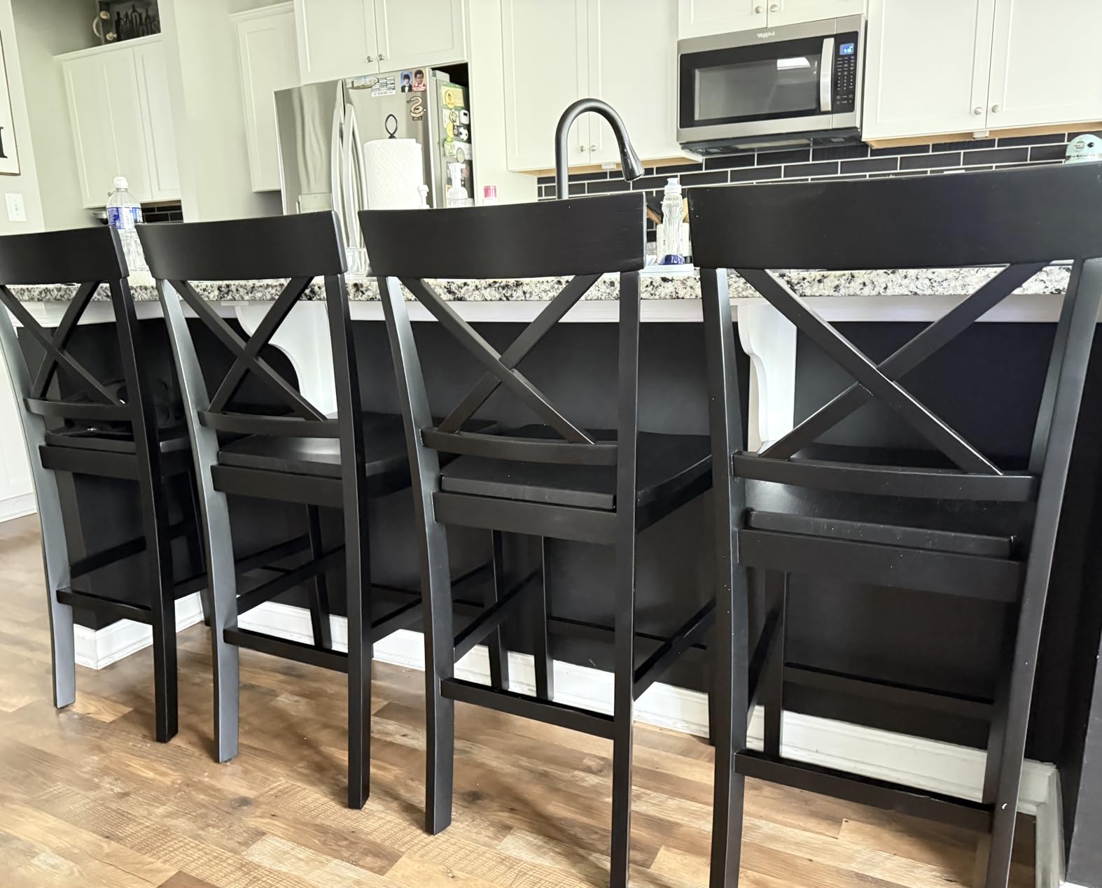 Cozyman Counter Height Bar Stools Set of 4, 24