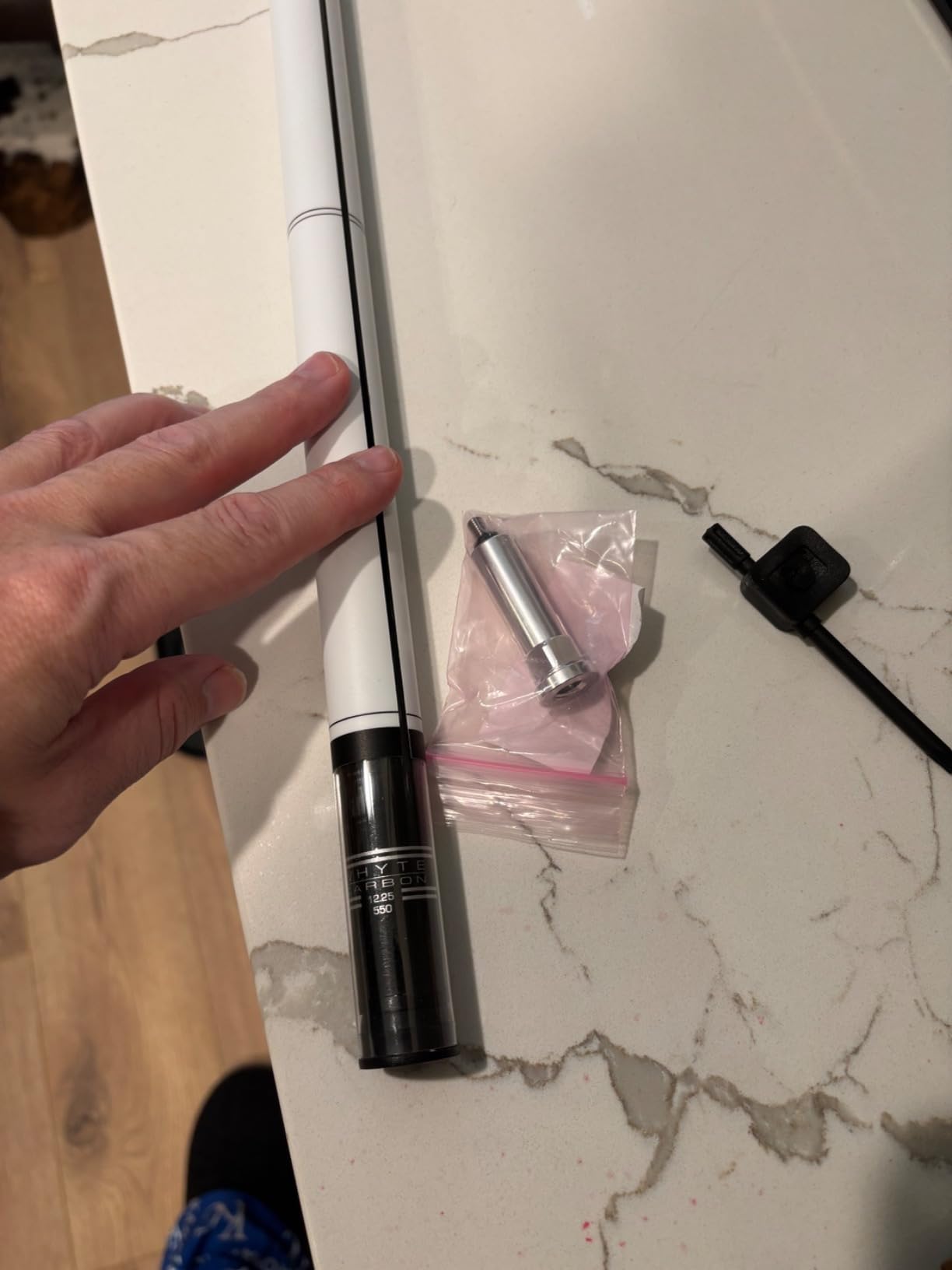 Whyte Carbon Raw Carbon Fiber Pool Cue Shaft by Triple Sixty customer photo 1