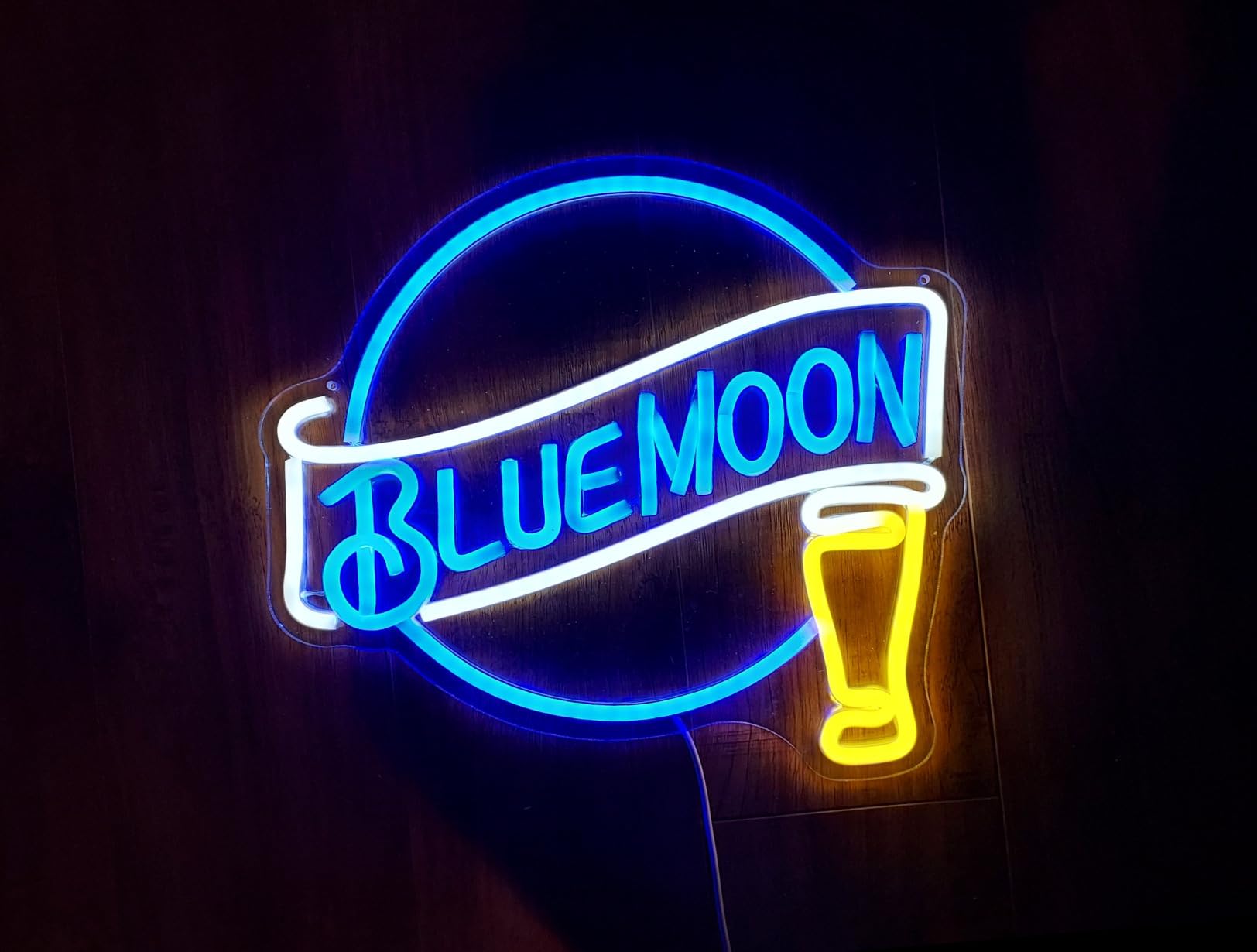 Beer Neon Sign Dimmable Western Rodeo Neon Light Signs for Wall Decor Cowboy Neon Sign for Man Cave Home Bar Beer Club Pub Bistro customer photo 1