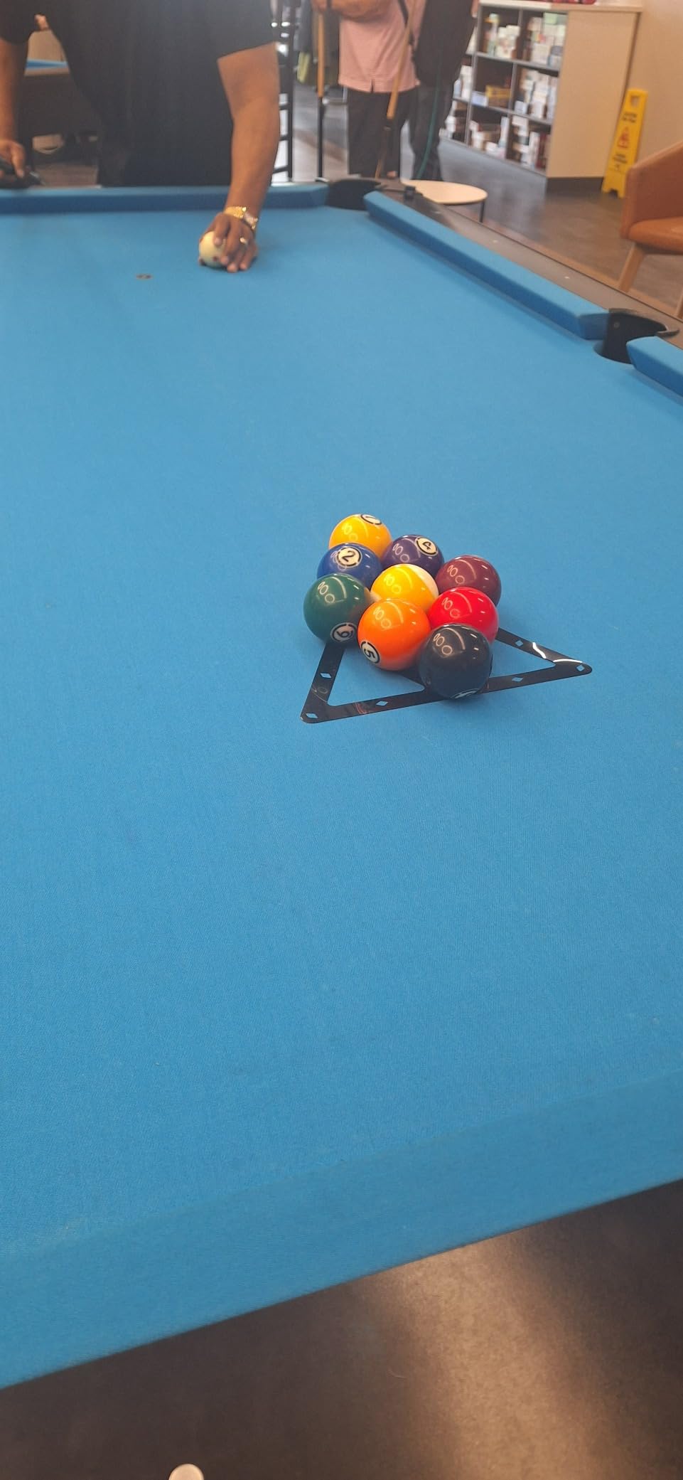 6 Pcs Billiards Magic Ball Rack, Triangle Magic Rack, Magic Rack 8 9 10 Ball Billiards Triangle customer photo 1