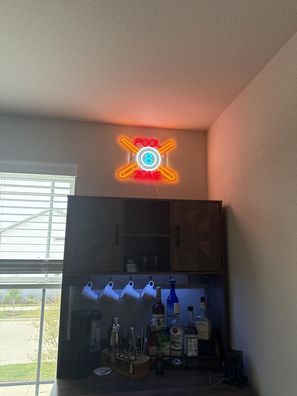 Pool Zone Neon Sign for Wall Décor Dimmable LED Billiards Neon Light USB Powered Neon Art Signs Decor customer photo 1