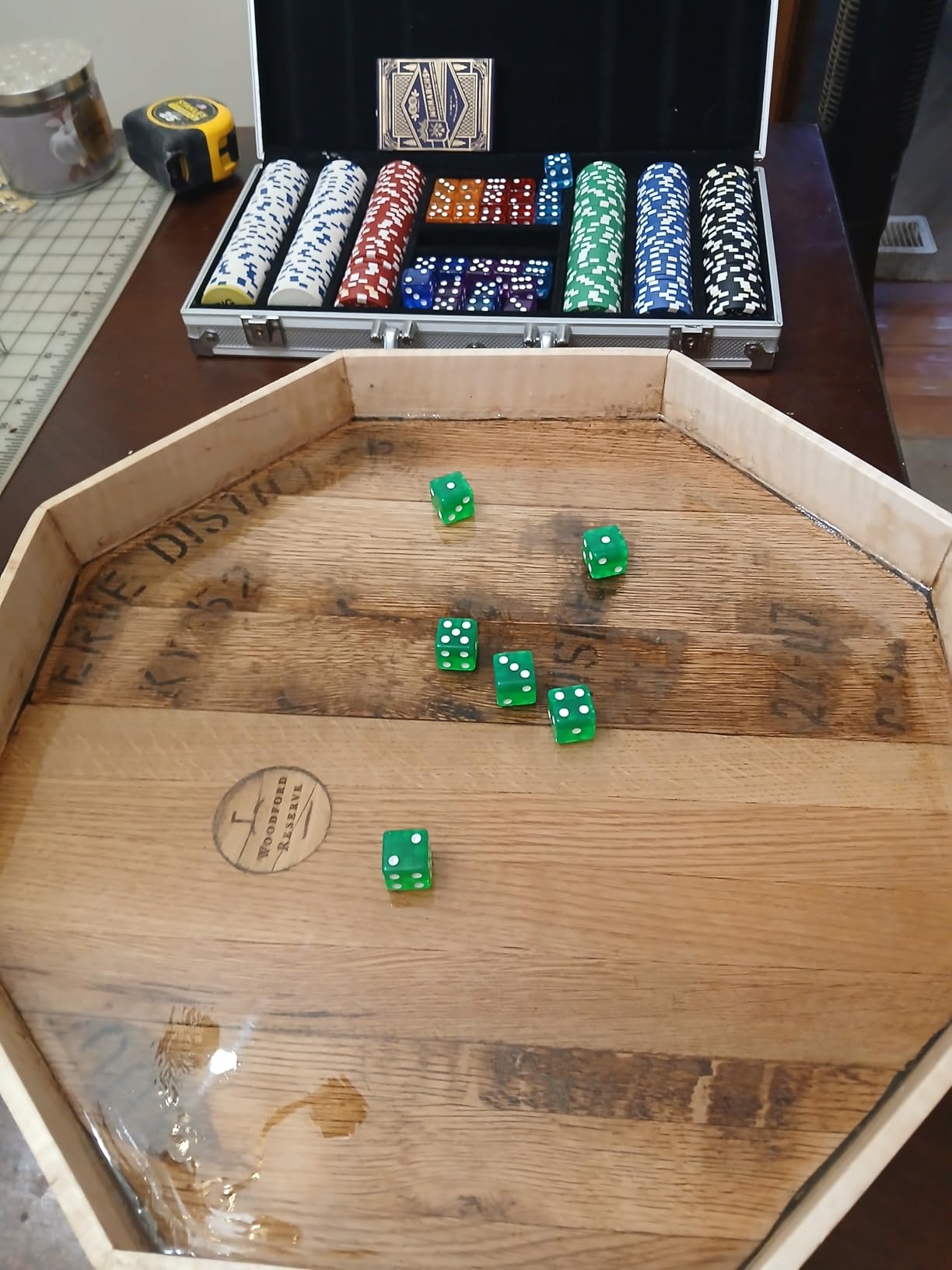 Seenelling 36 Piece 19mm Casino Style Craps Dice Sets Acrylic (Classic Color) customer photo 1