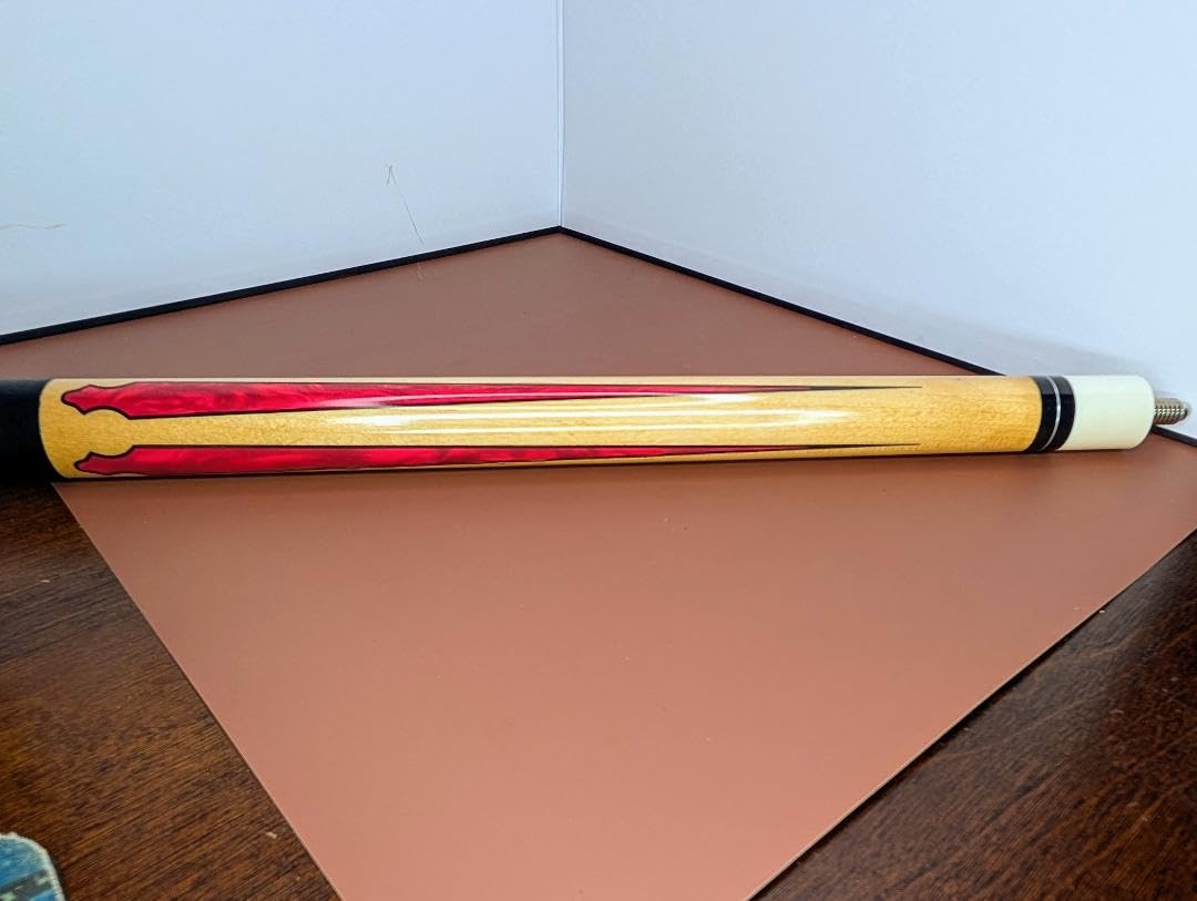PEARSON Cues League Series Pool Cue Stick Maple Wood Billiard Cue with Leather Grip, Stainless Steel Joint, Low-Deflection Shaft 18-21oz in Tournament-Ready Professional Pool Stick customer photo 1