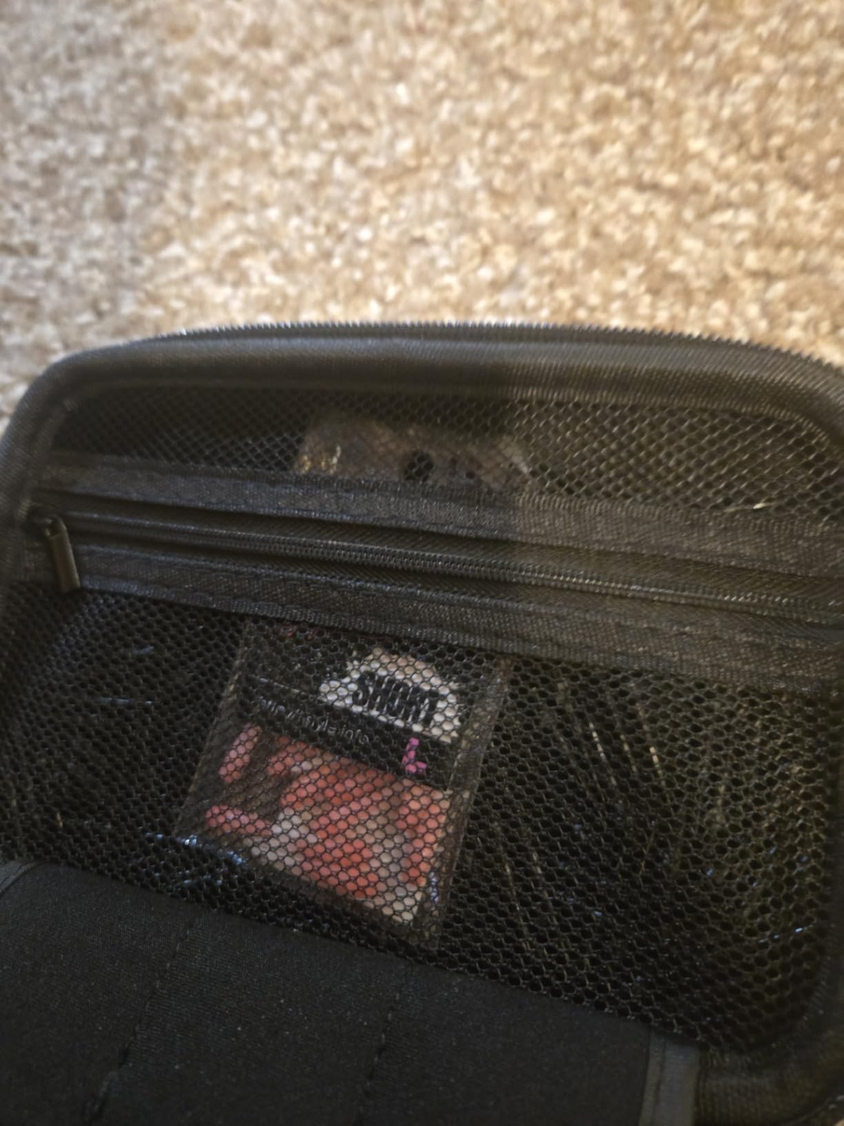 Dart Case for 6 Complete Darts - Wallet Case, Compact Storage for Tips, Shafts and Flights - Portable Dart Accessories Organizer (Black) customer photo 2
