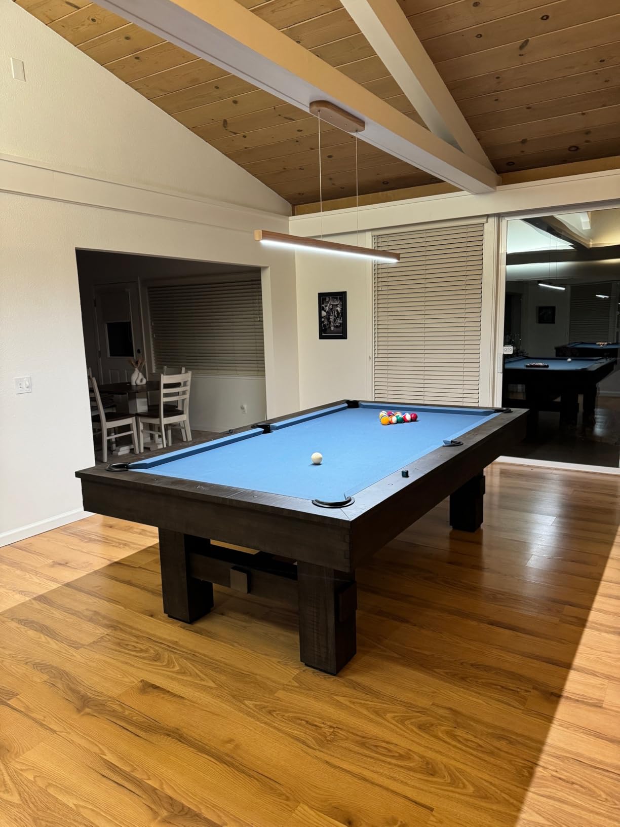 Nixon Billiards - Kemp Slate Billiard Pool Table (Weathered Slate,7FT and 8FT) customer photo 1