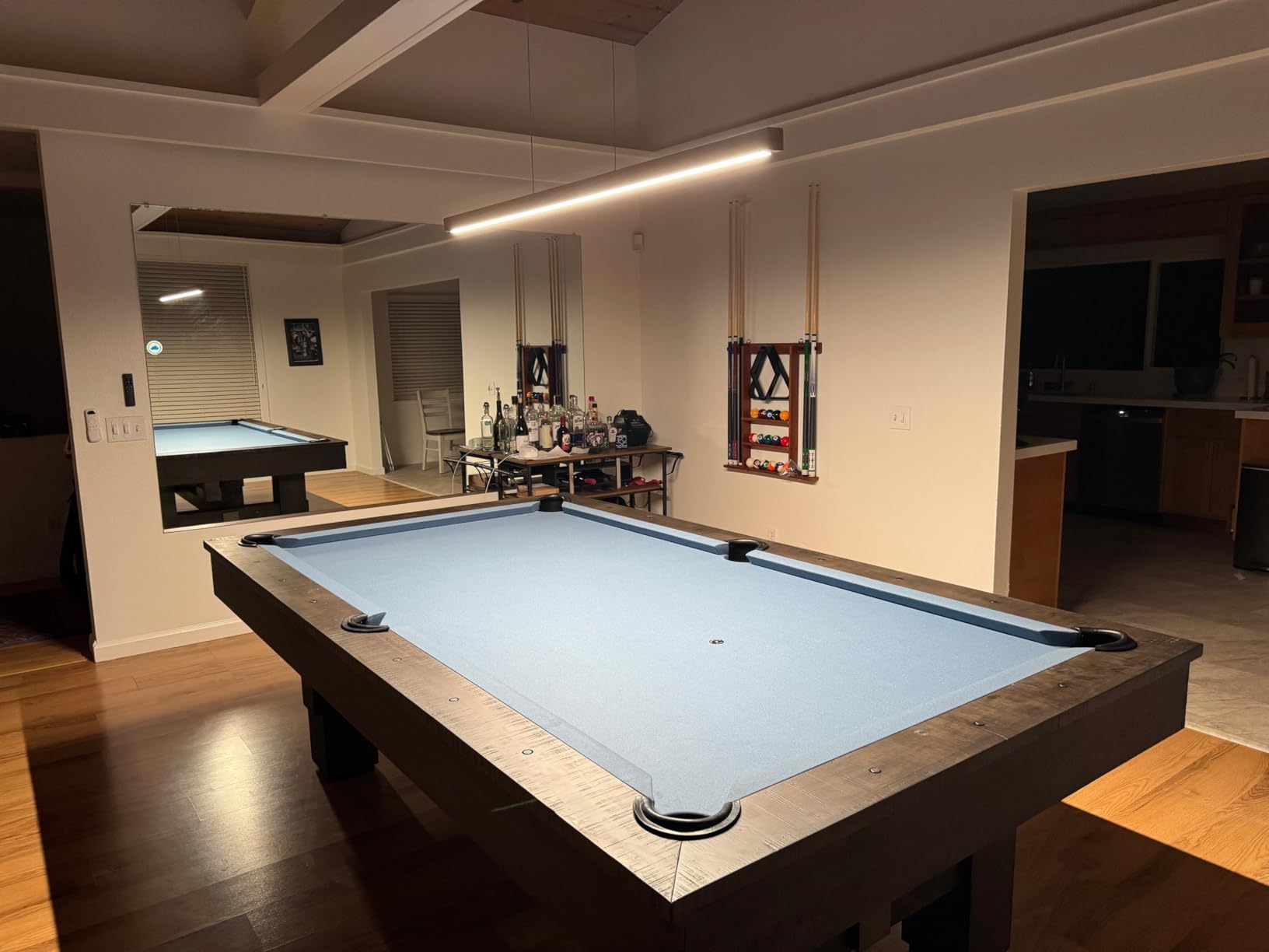 Nixon Billiards - Kemp Slate Billiard Pool Table (Weathered Slate,7FT and 8FT) customer photo 2