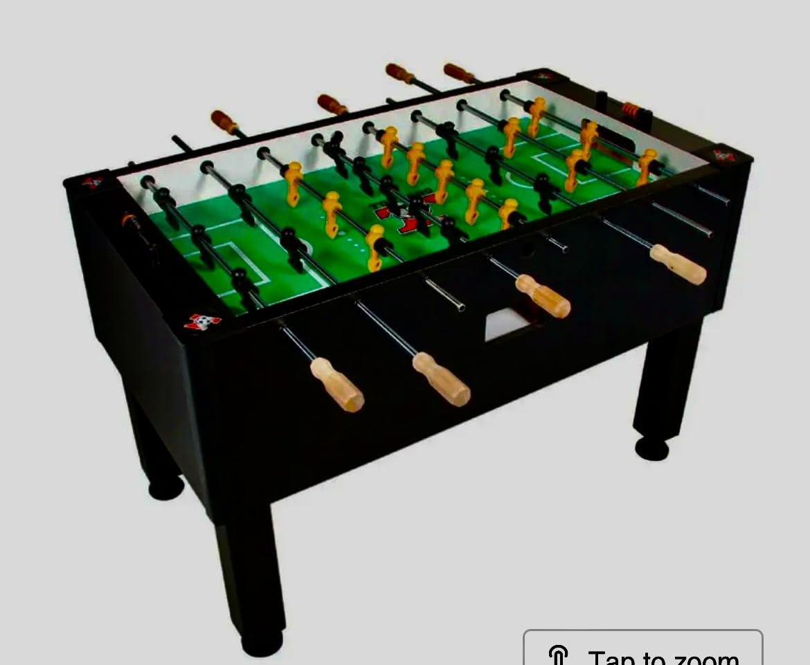 Tornado Classic II Foosball Table Soccer Game (Black) customer photo 1
