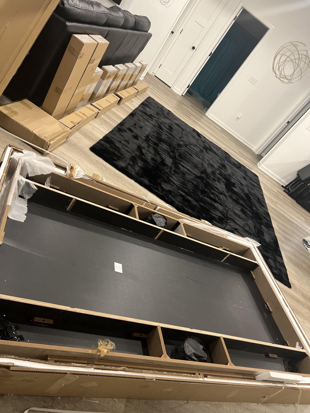 Barrington Billiards 7' Drop Pocket Pool Table 3-in-1 Combo Table, Dining Top, Table Tennis and Billiards with Accessories customer photo 1