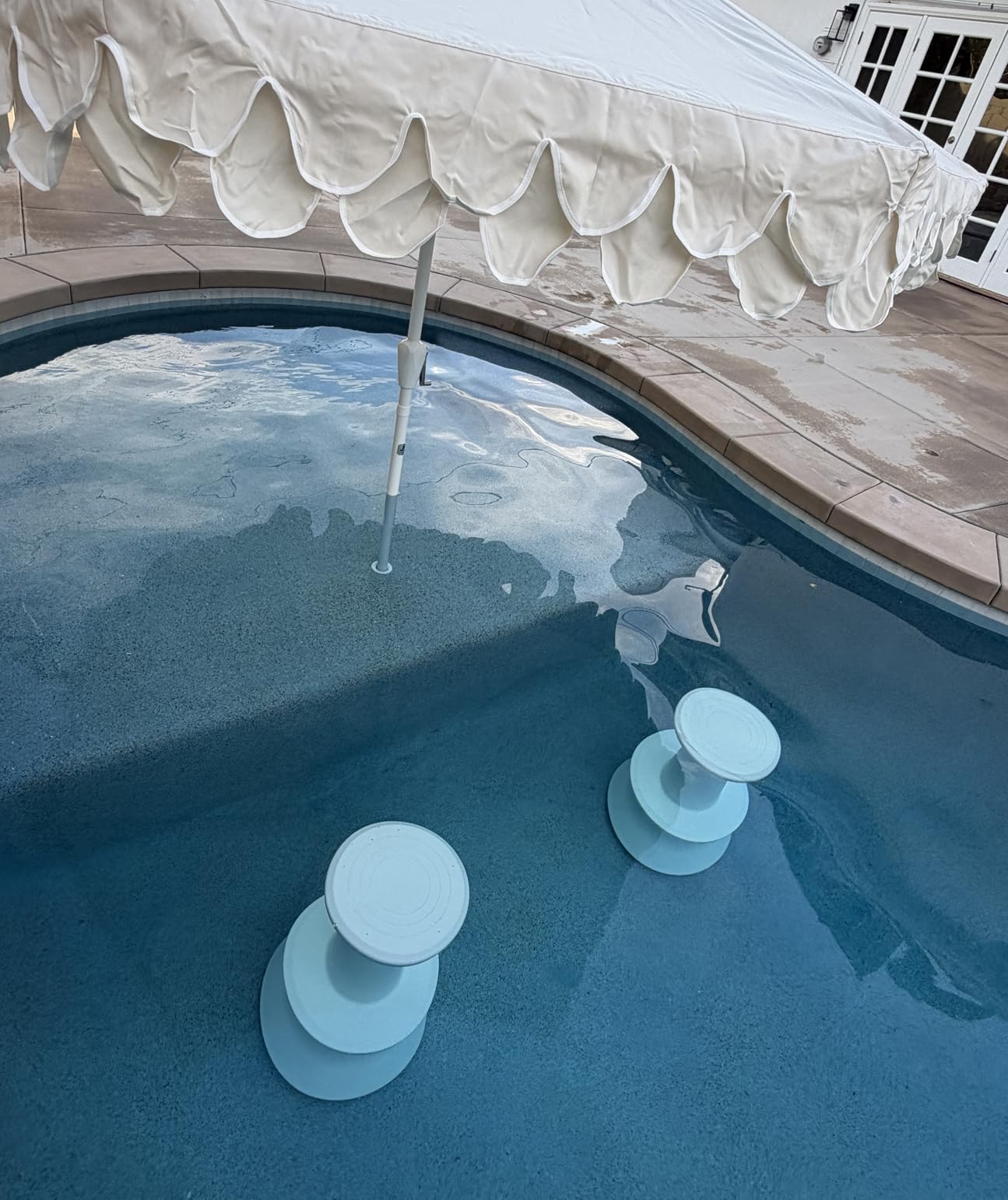 GoSports Coast Modern Outdoor Bar Stool for Patio and in Pool Underwater Seating - 30