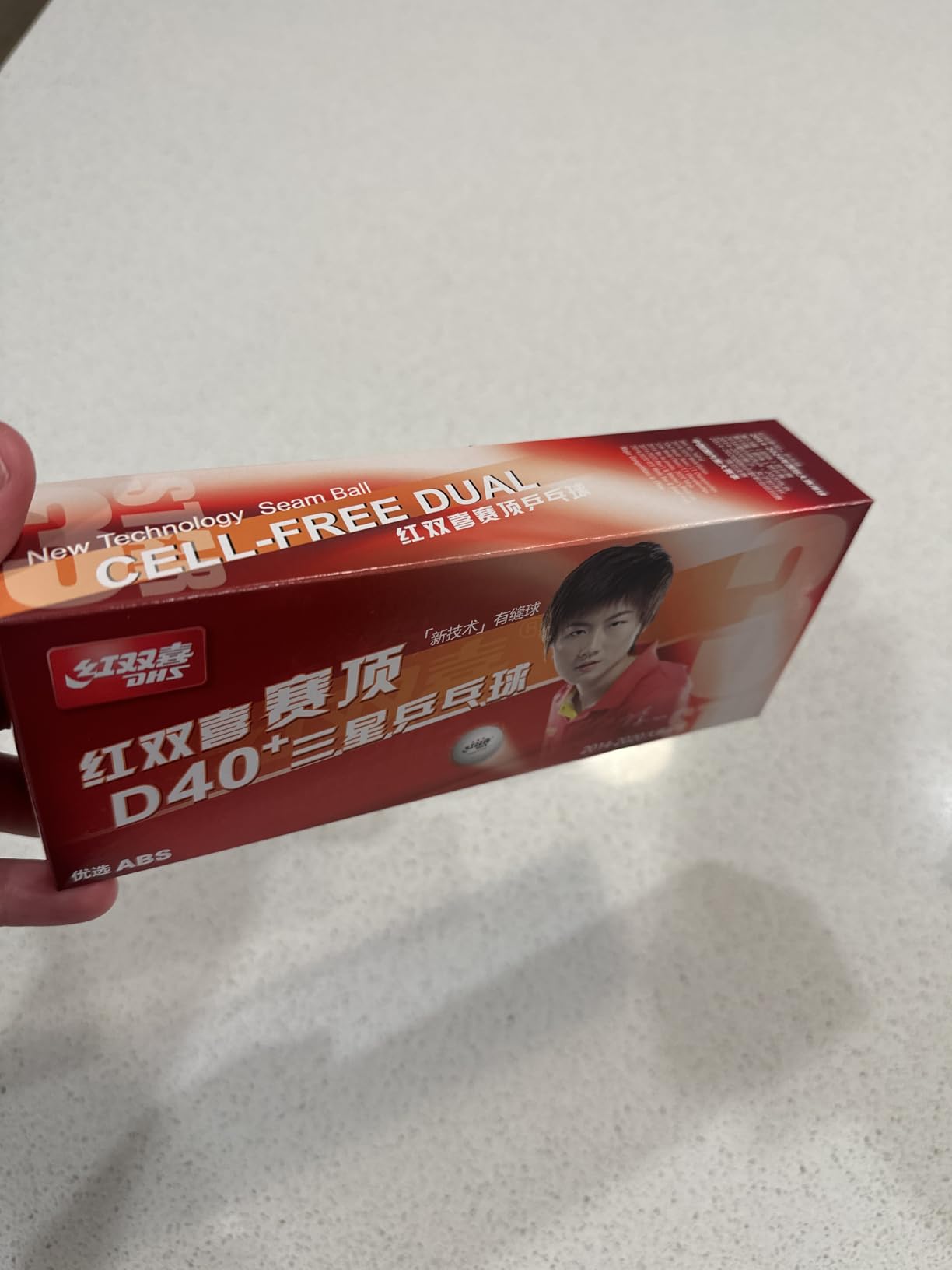 DHS D40+ 3-Star Ping Pong Balls, ITTF Approved, Official Size 40+mm, Consistent Bounce for Training and Competition, White, 10 Count customer photo 2
