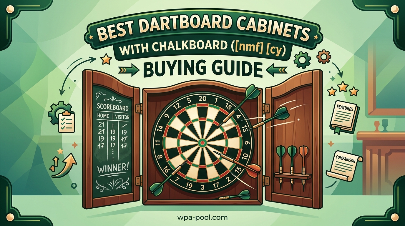 Best Dartboard Cabinets With Chalkboard