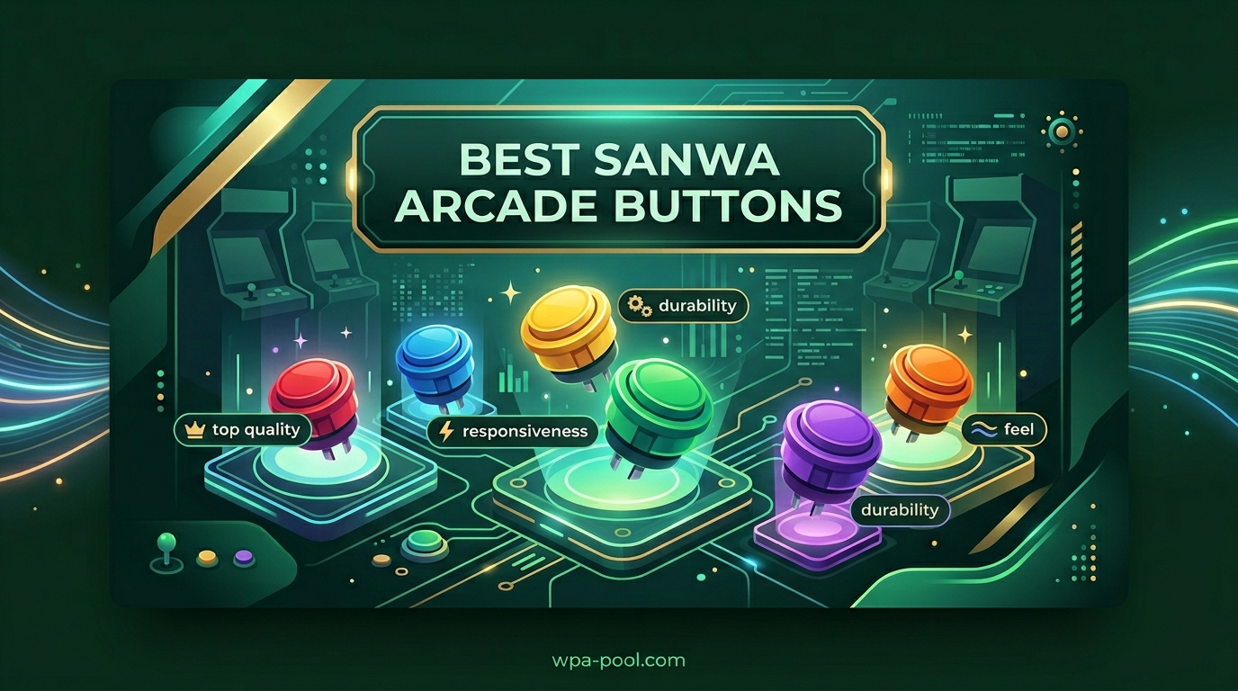 Best Sanwa Arcade Buttons