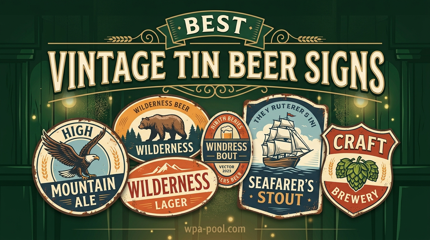 Best Vintage Tin Beer Signs