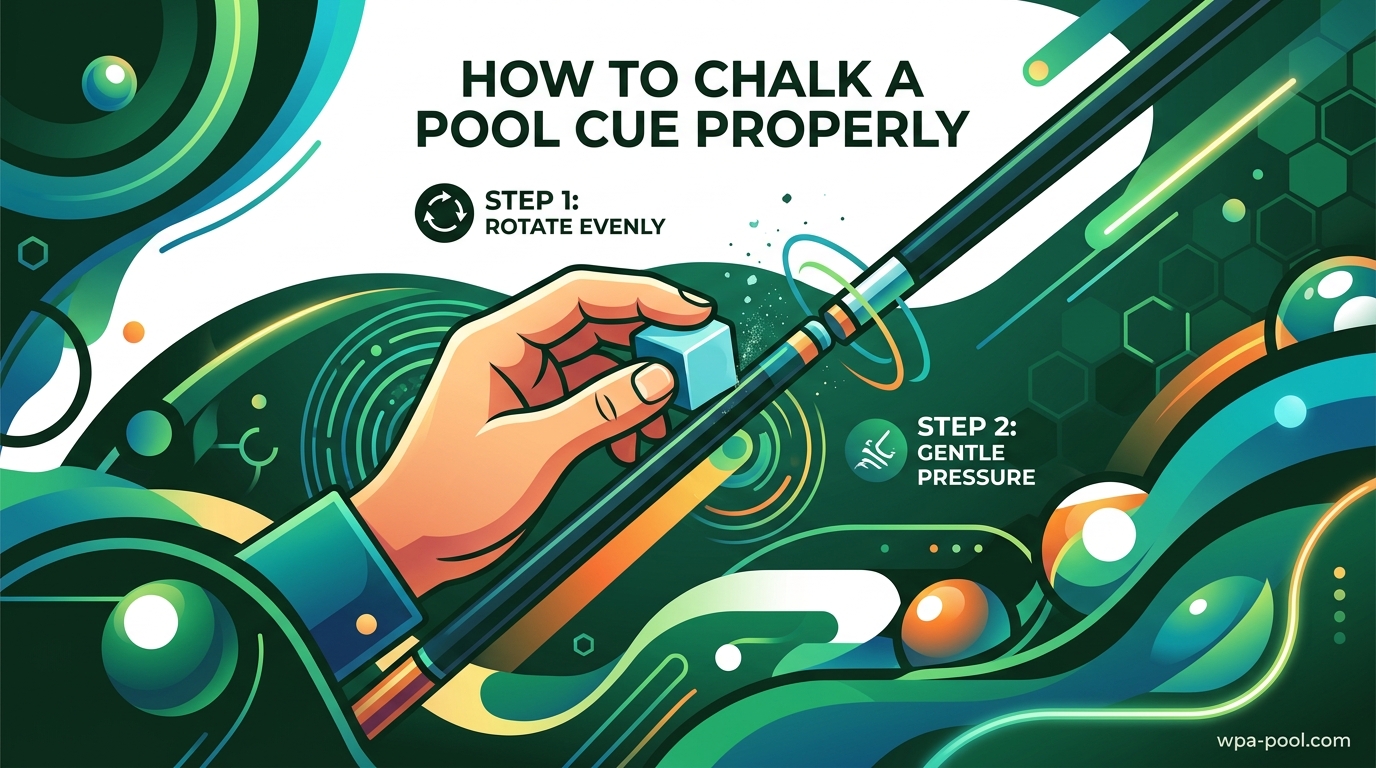 How to Chalk a Pool Cue Properly