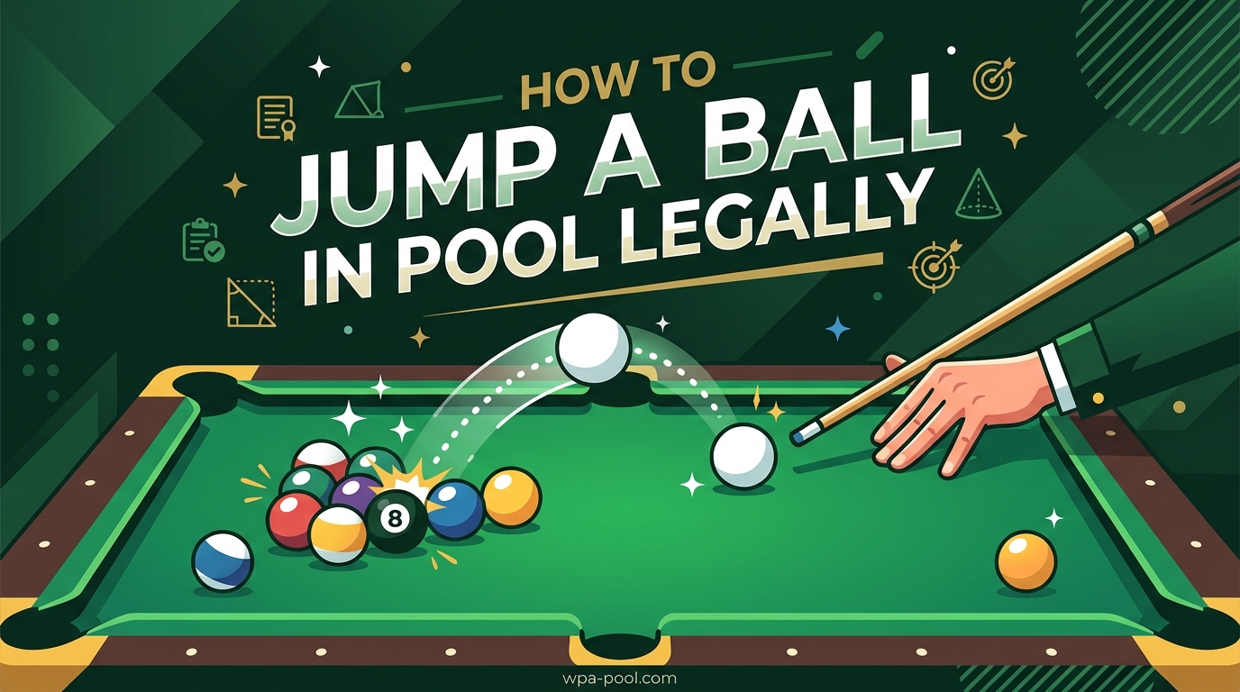 How to Jump a Ball in Pool Legally