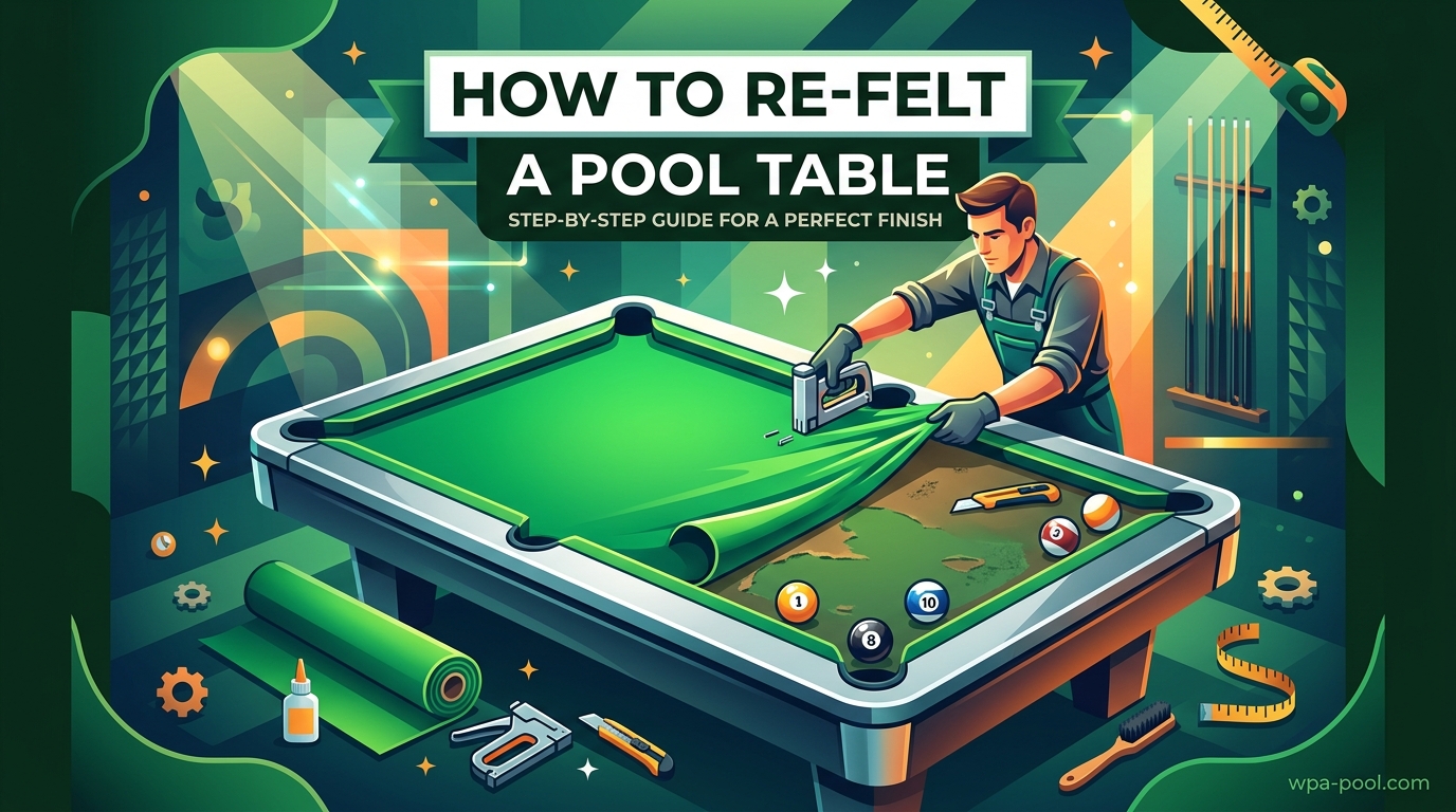 How to Re-Felt a Pool Table